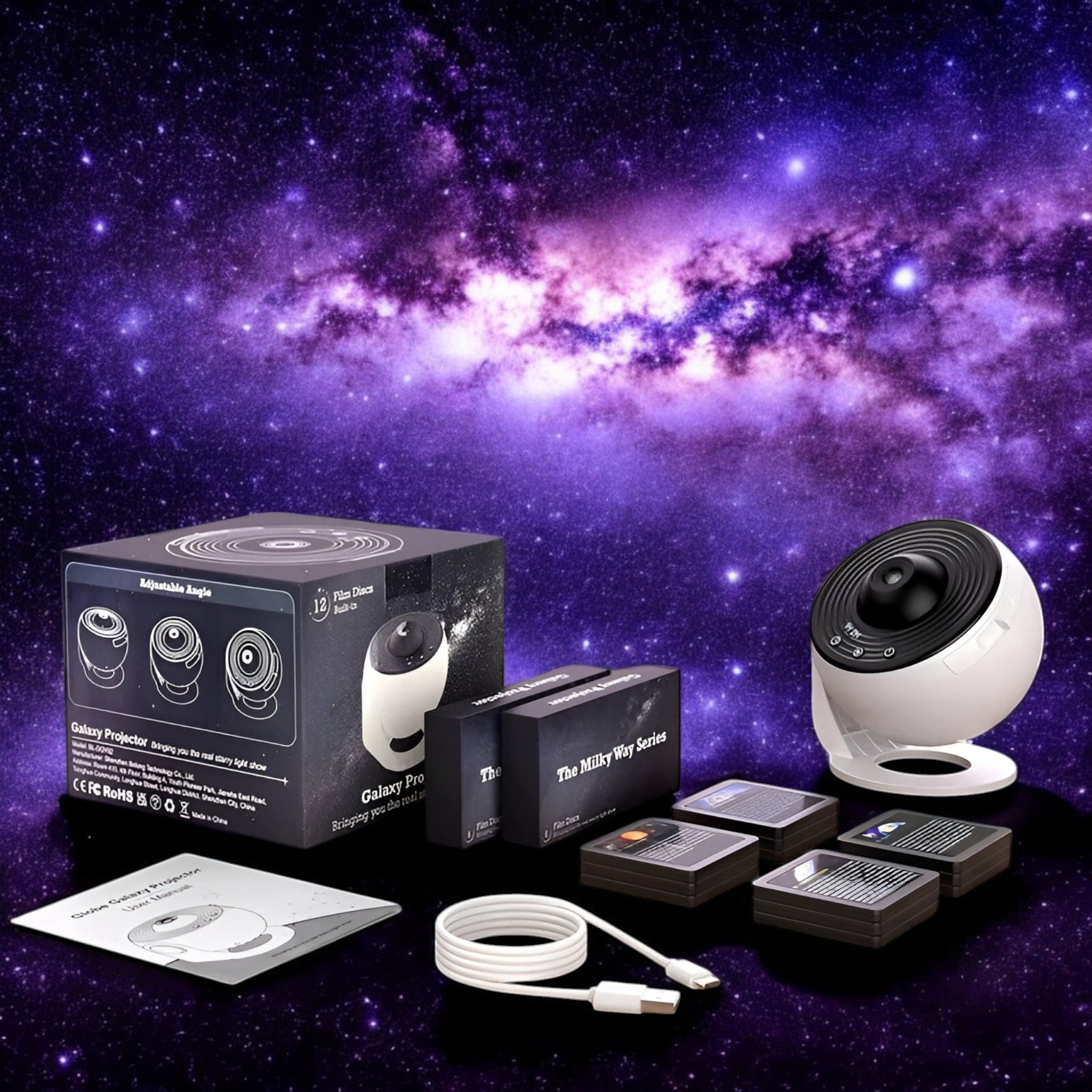 CosmoGlow | Proiettore di cielo stellato - Magico e rilassante - - - Concept Palermo