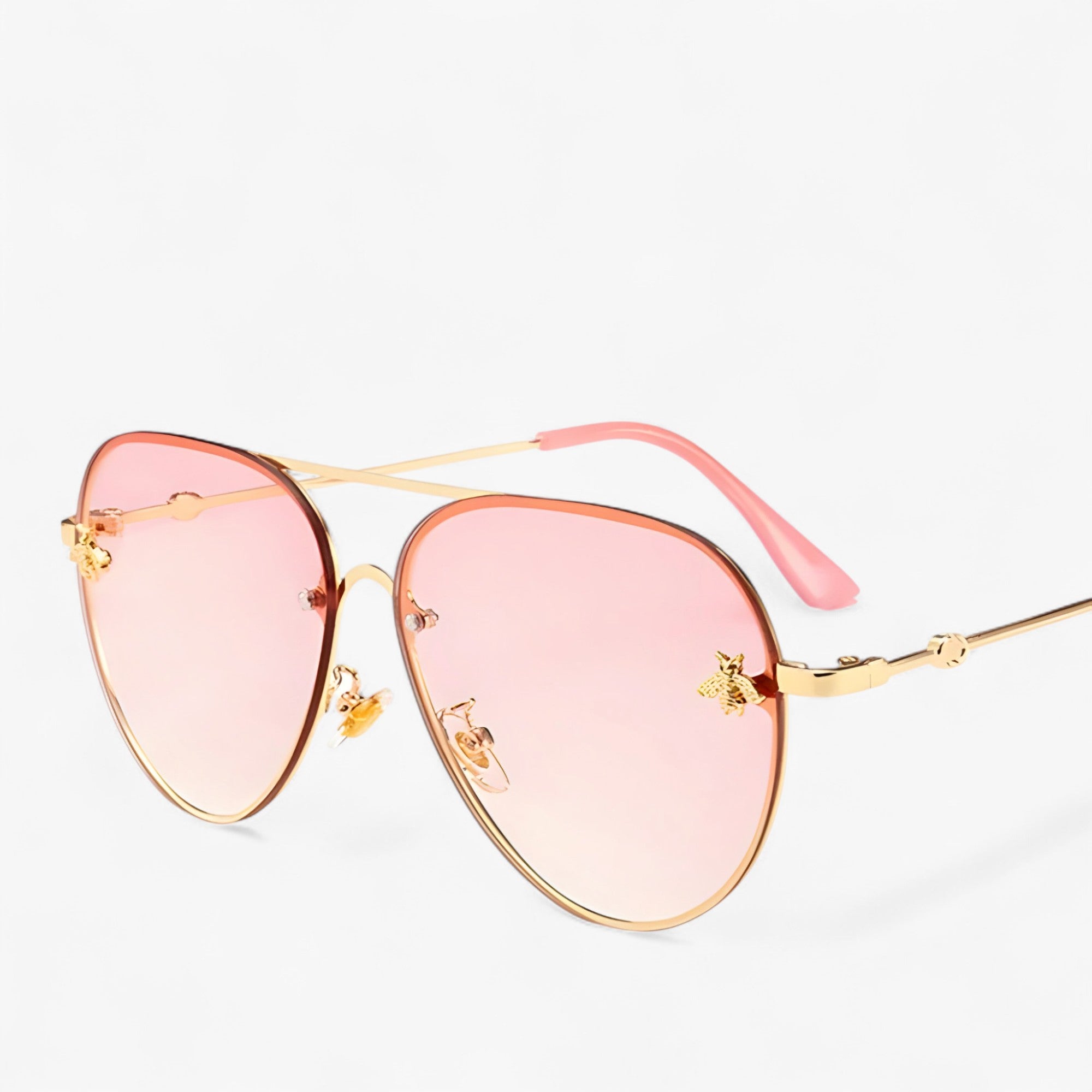 Joris | Occhiali da sole Bee Pilot vintage con montatura in metallo - - Fashion Sunglasses men sunglasses polarized mens sunglasses Polarized man sunglasses Sunglasses sunglasses polarized men - Concept Palermo