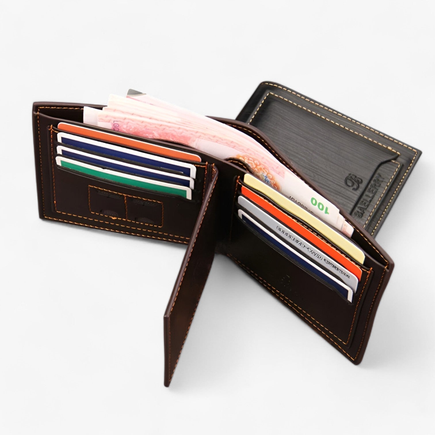 Lev | Portafoglio Vintage Compatto – Snello, Elegante, Sicuro - - mens accessory mens wallet wallet - Concept Palermo