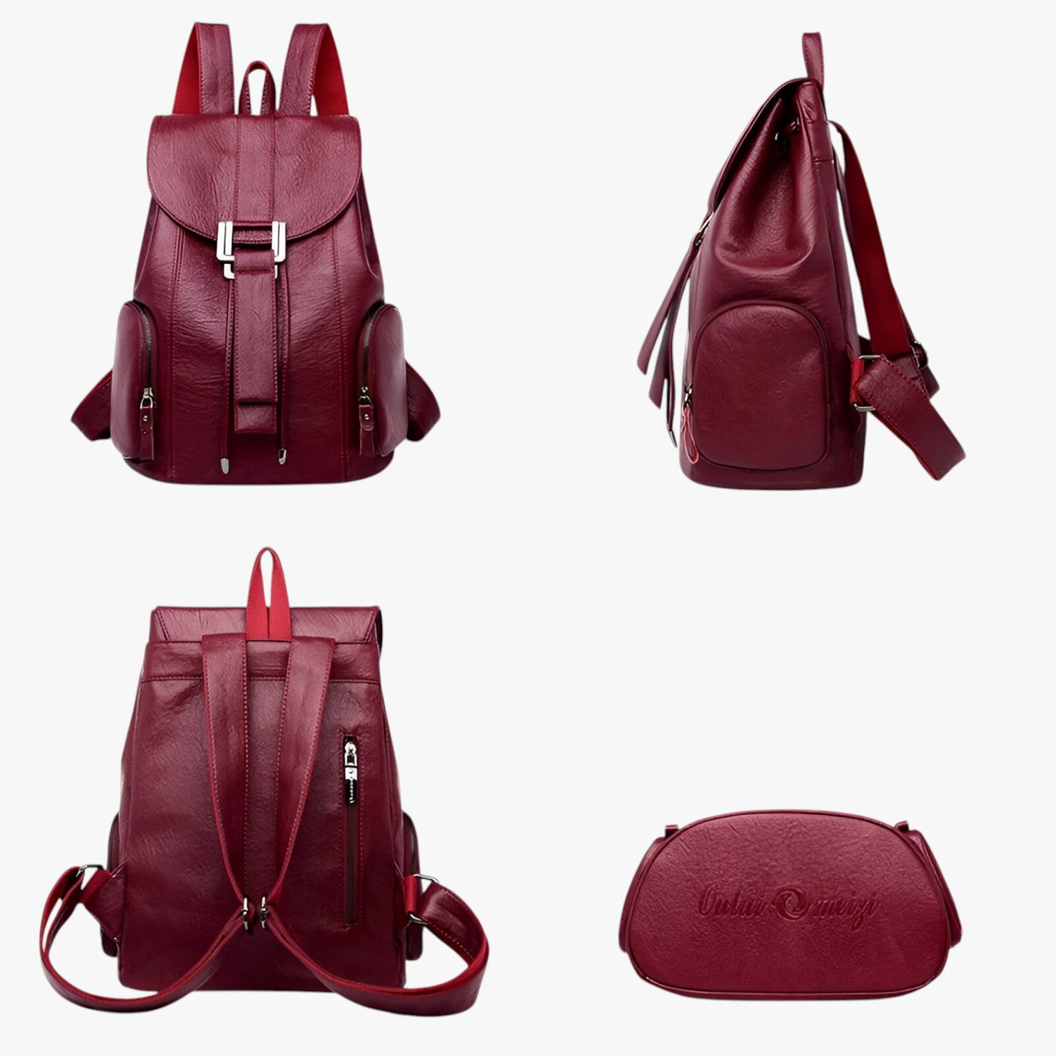 Charlie | Zaino in pelle alla moda con grande capacità - - Backpacks Bags - Concept Palermo