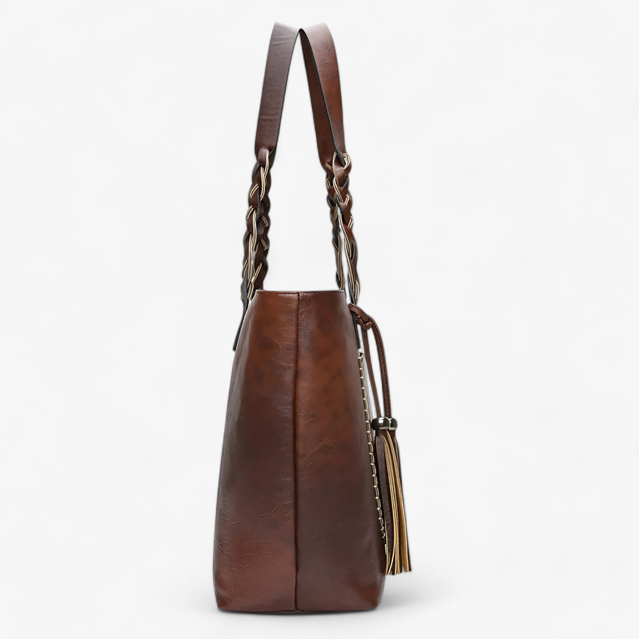 Clea| Borsa in pelle con nappina - - - Concept Palermo
