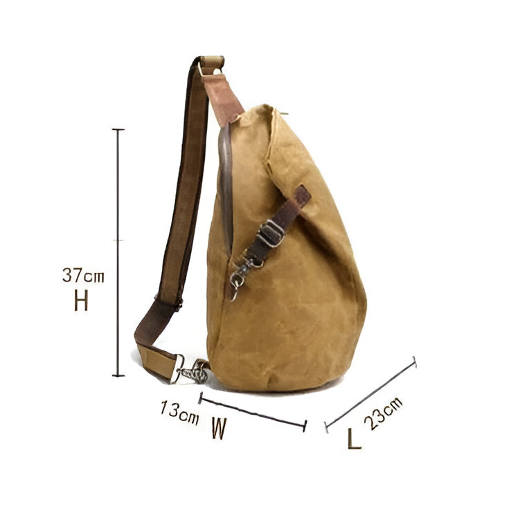 Liam | Borsa a tracolla in tela per l'uso quotidiano - - Bags Crossbody Bags men's bag Shoulder & Crossbody Bags - Concept Palermo