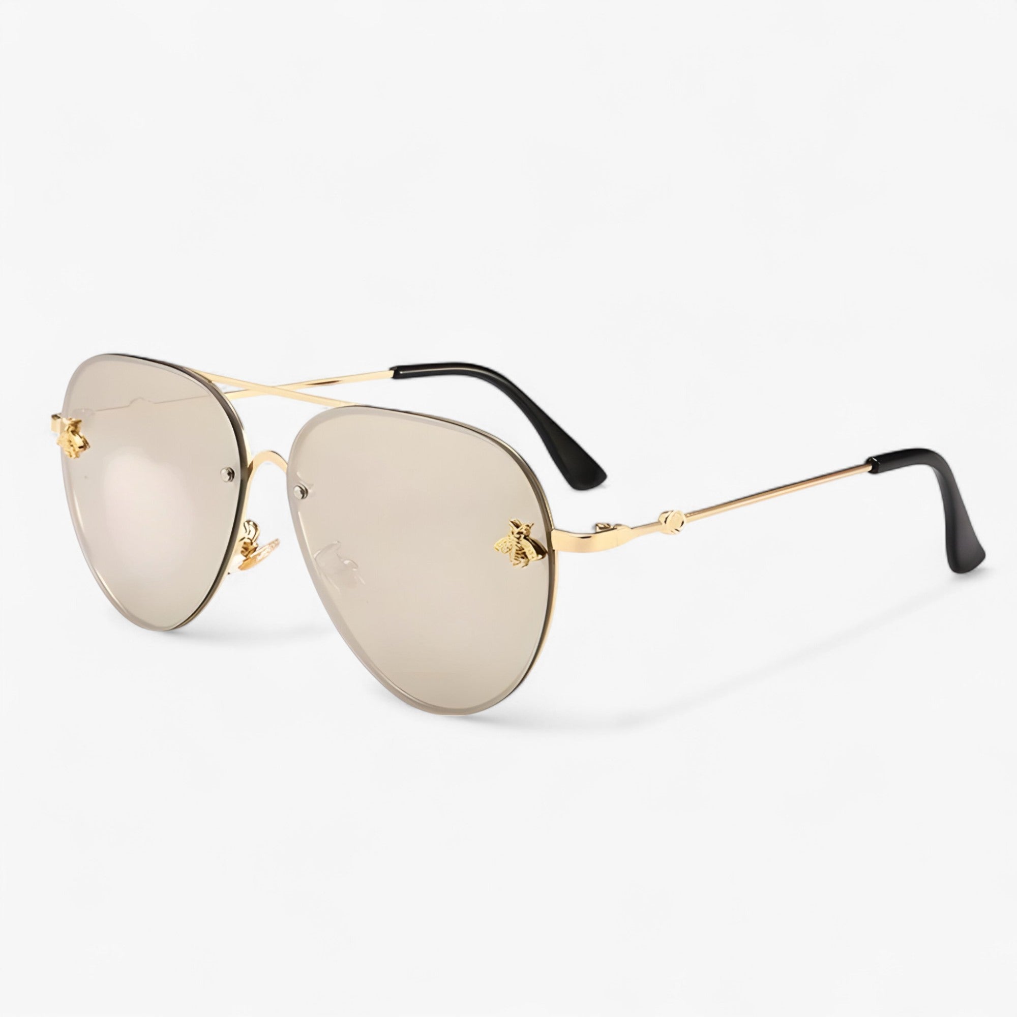 Joris | Occhiali da sole Bee Pilot vintage con montatura in metallo - - Fashion Sunglasses men sunglasses polarized mens sunglasses Polarized man sunglasses Sunglasses sunglasses polarized men - Concept Palermo