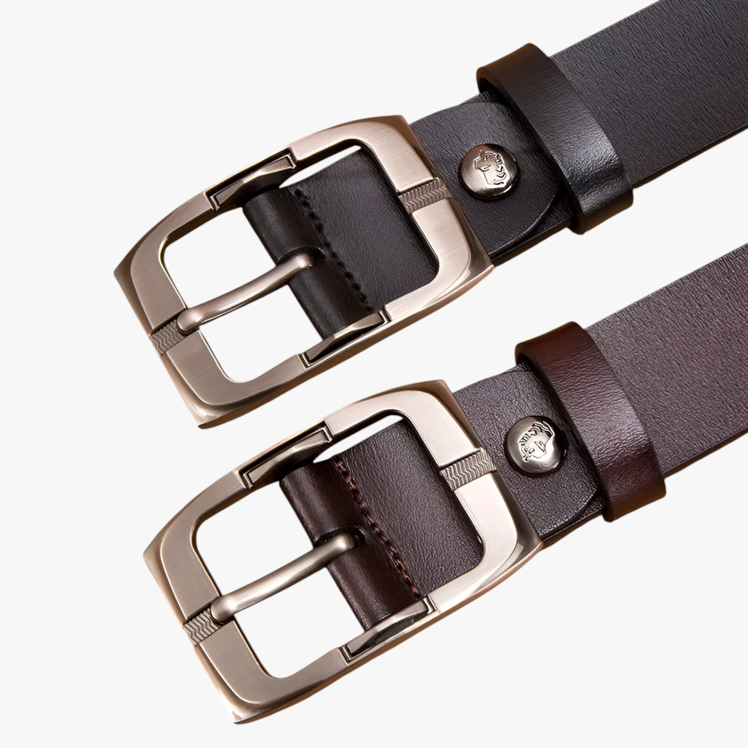 Bryson | Cintura in pelle pregiata con fibbia ad ardiglione - - Belts belts for men Mens belt - Concept Palermo
