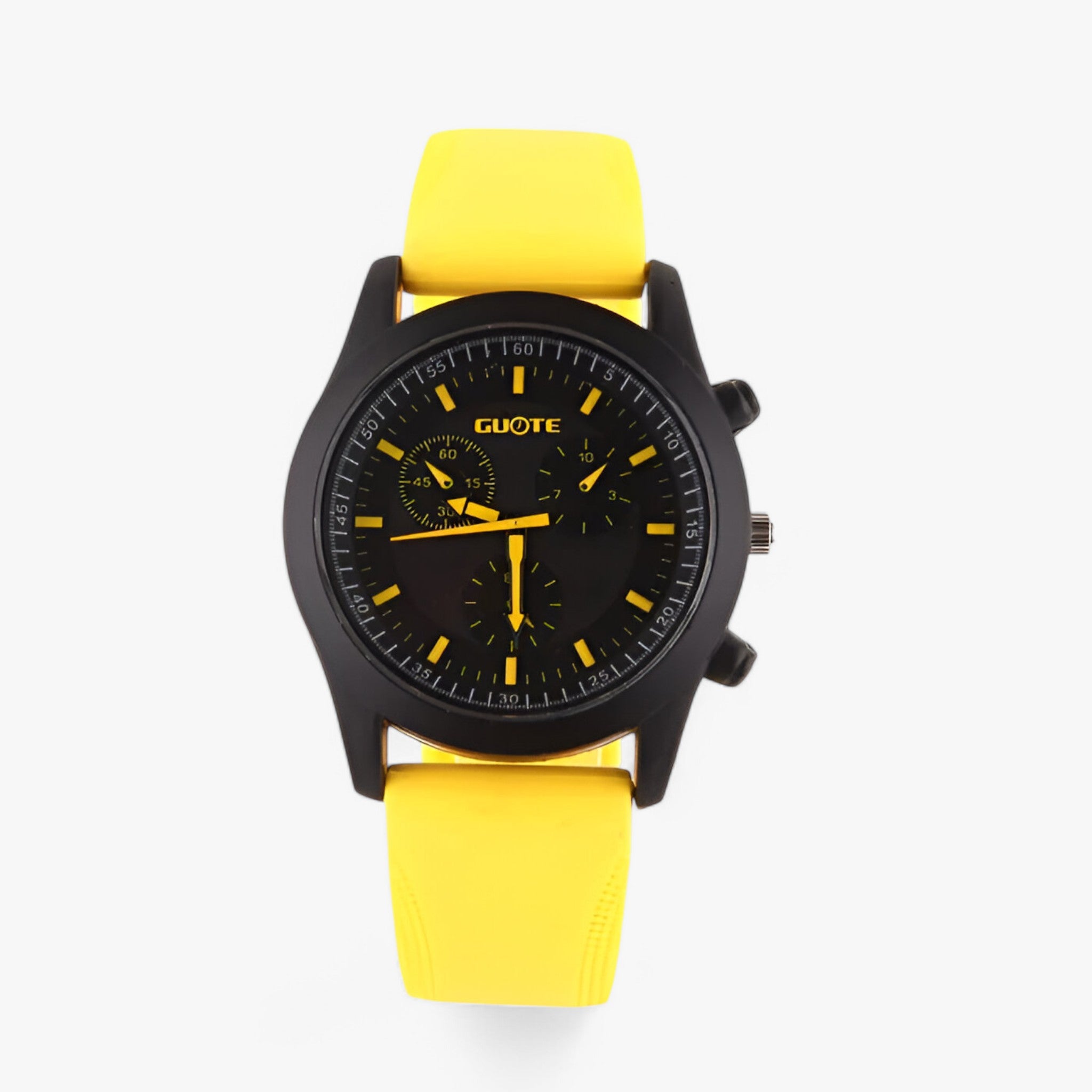 Livia | Orologio al quarzo da donna sportivo in silicone Jelly - gialla - female watch watch for women - Concept Palermo