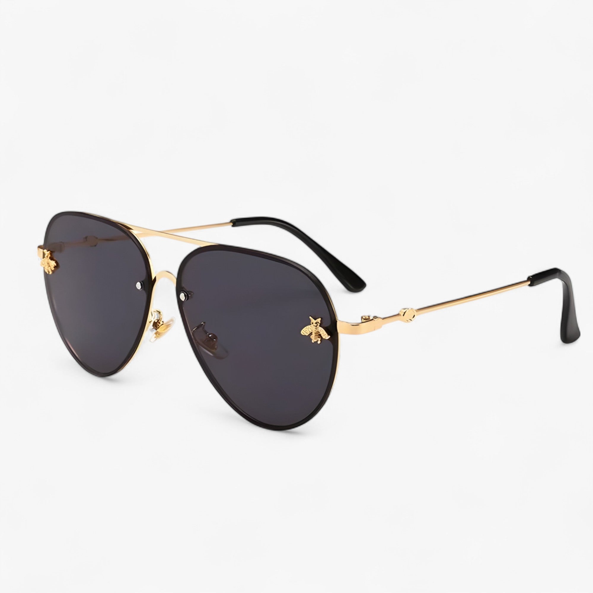 Joris | Occhiali da sole Bee Pilot vintage con montatura in metallo - - Fashion Sunglasses men sunglasses polarized mens sunglasses Polarized man sunglasses Sunglasses sunglasses polarized men - Concept Palermo