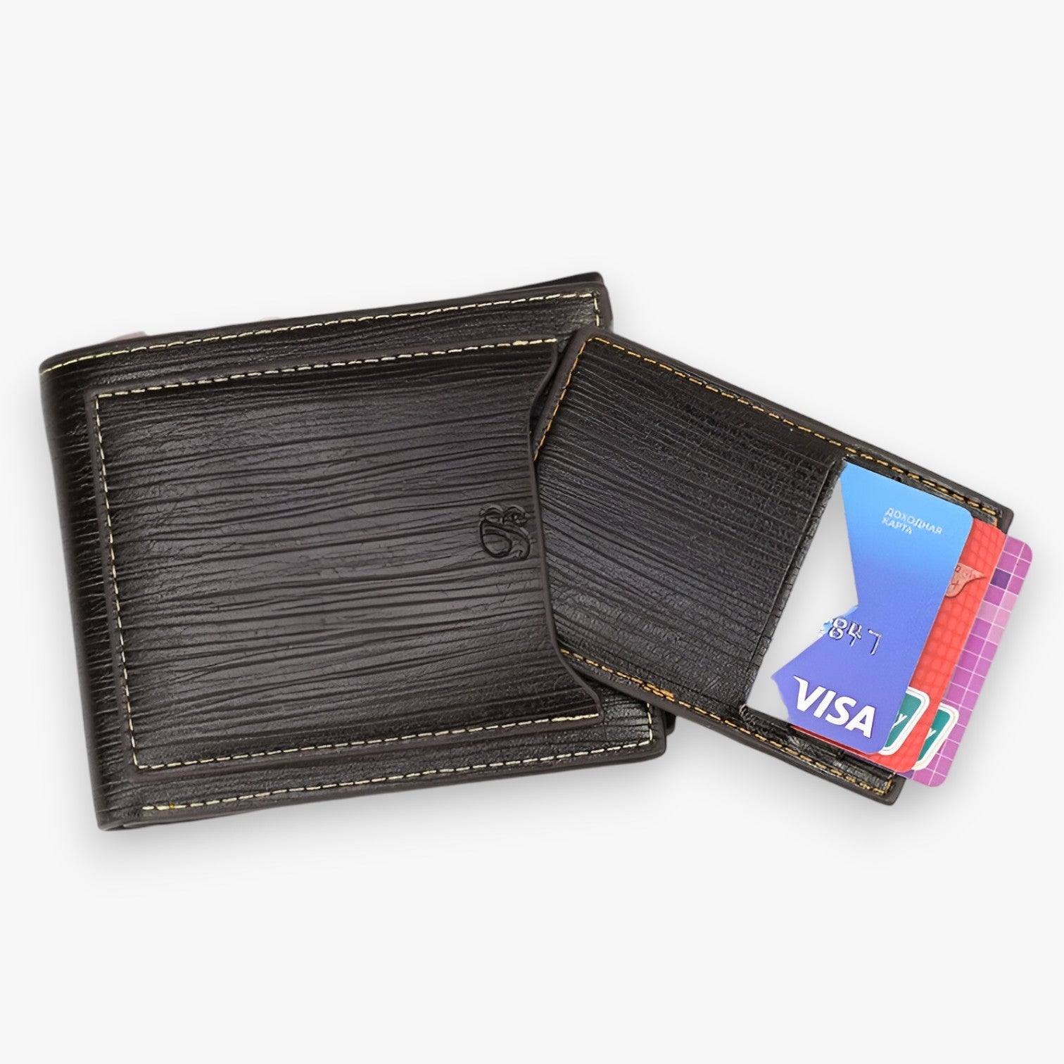 Lev | Portafoglio Vintage Compatto – Snello, Elegante, Sicuro - - mens accessory mens wallet wallet - Concept Palermo