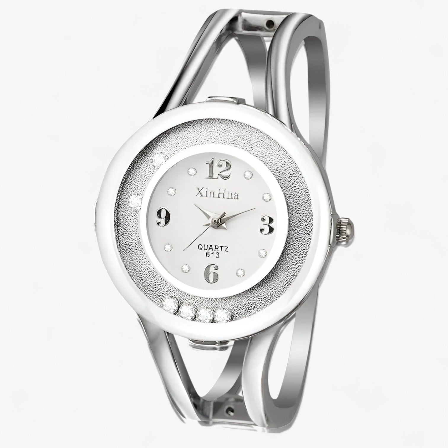 Amaia | Elegante orologio con bracciale in cristallo - BIANCO - female watch ladies watch watch watch for women watches - Concept Palermo