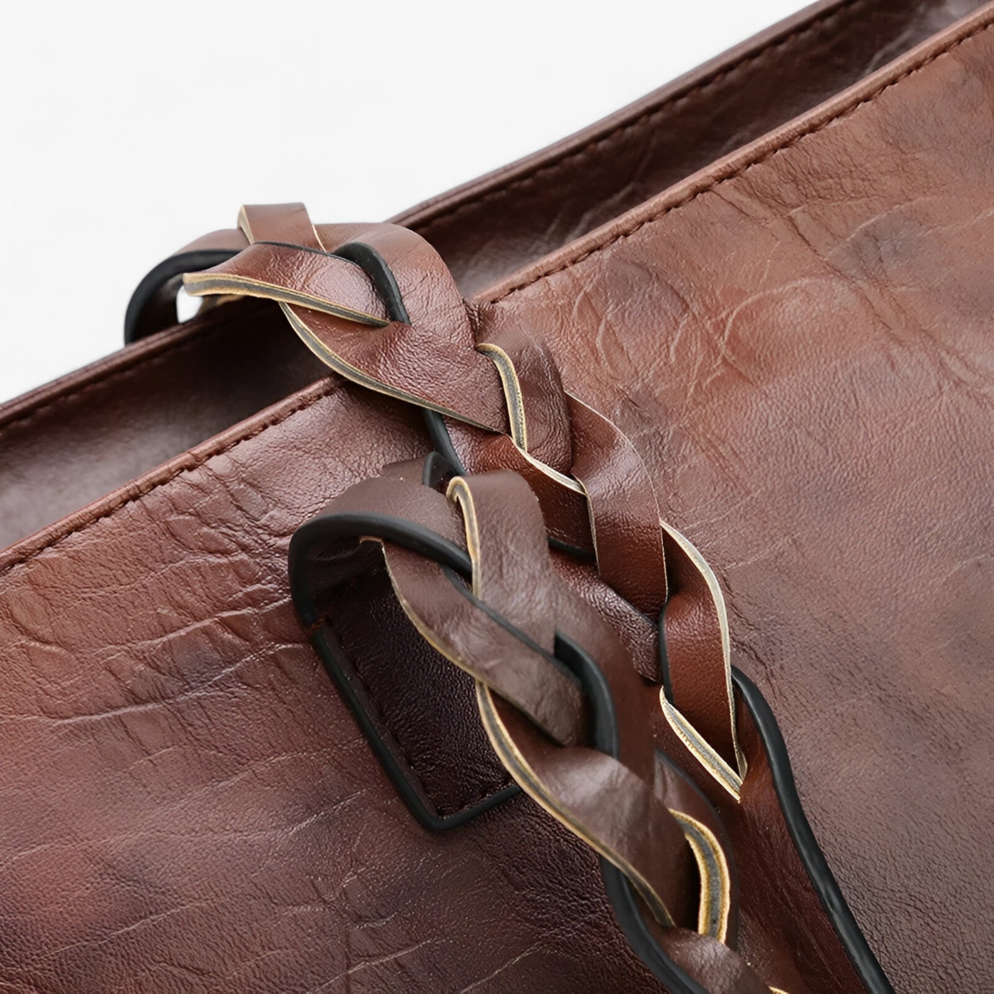 Clea| Borsa in pelle con nappina - - - Concept Palermo