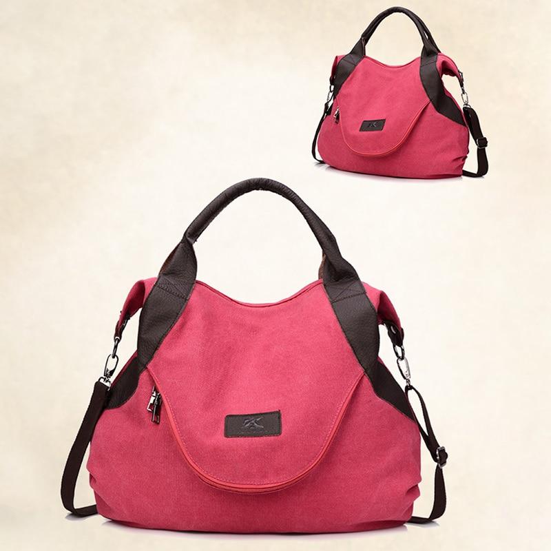 Borsa grande in tela con tasca - Rosso anguria - Bags new_for_google_may - Concept Palermo