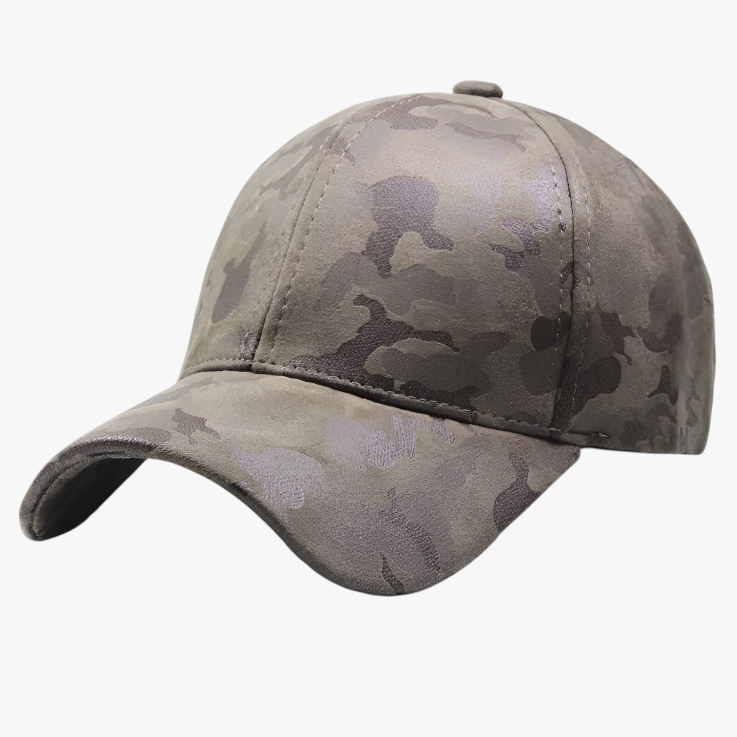 Carson | Elegante e comodo – Cappellino da baseball in suede camouflage per ogni look - verde Regolabile - Baseball caps caps mens accessory mens cap - Concept Palermo