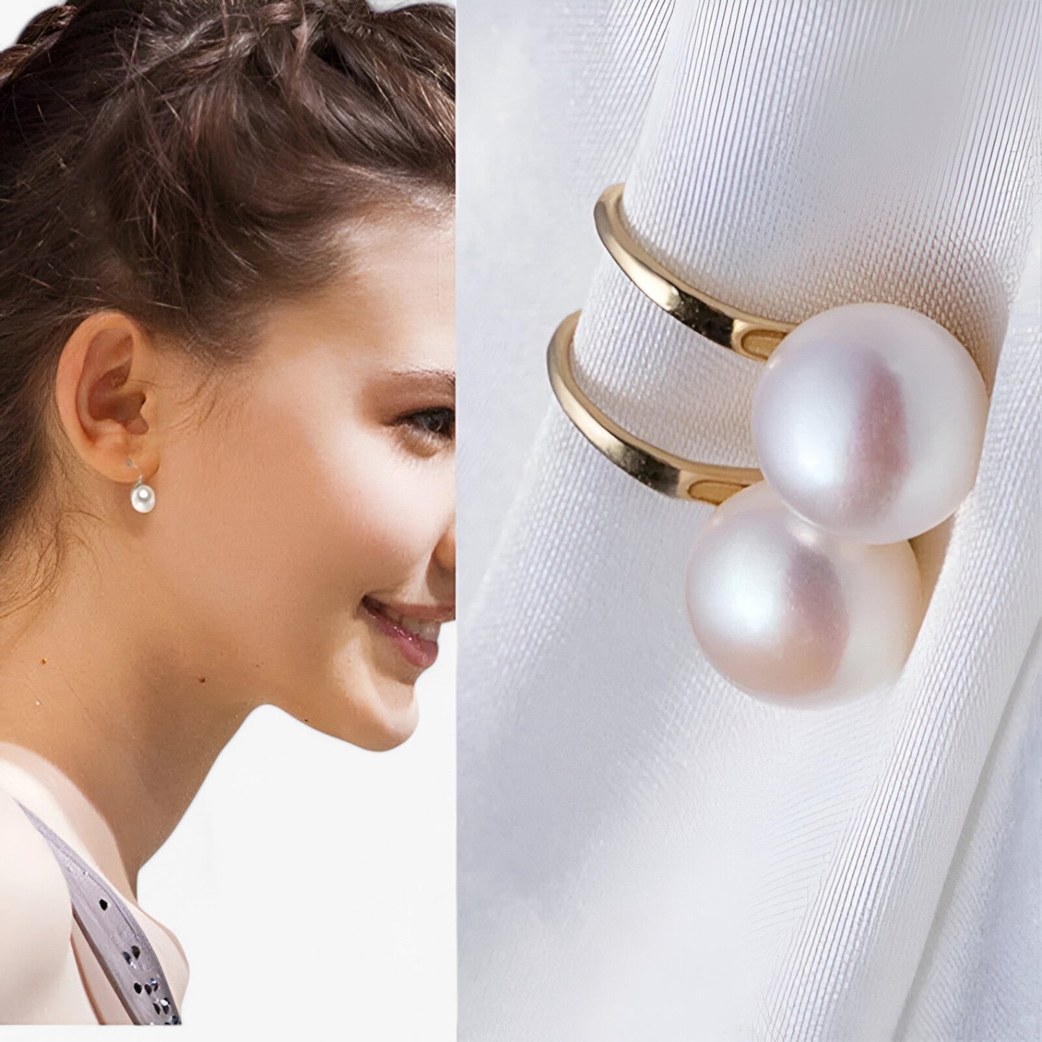 Hopie | Eleganti orecchini a cerchio - Lucentezza senza tempo e stile raffinato - - Accessories Jewelry EARRINGS womens ring - Concept Palermo