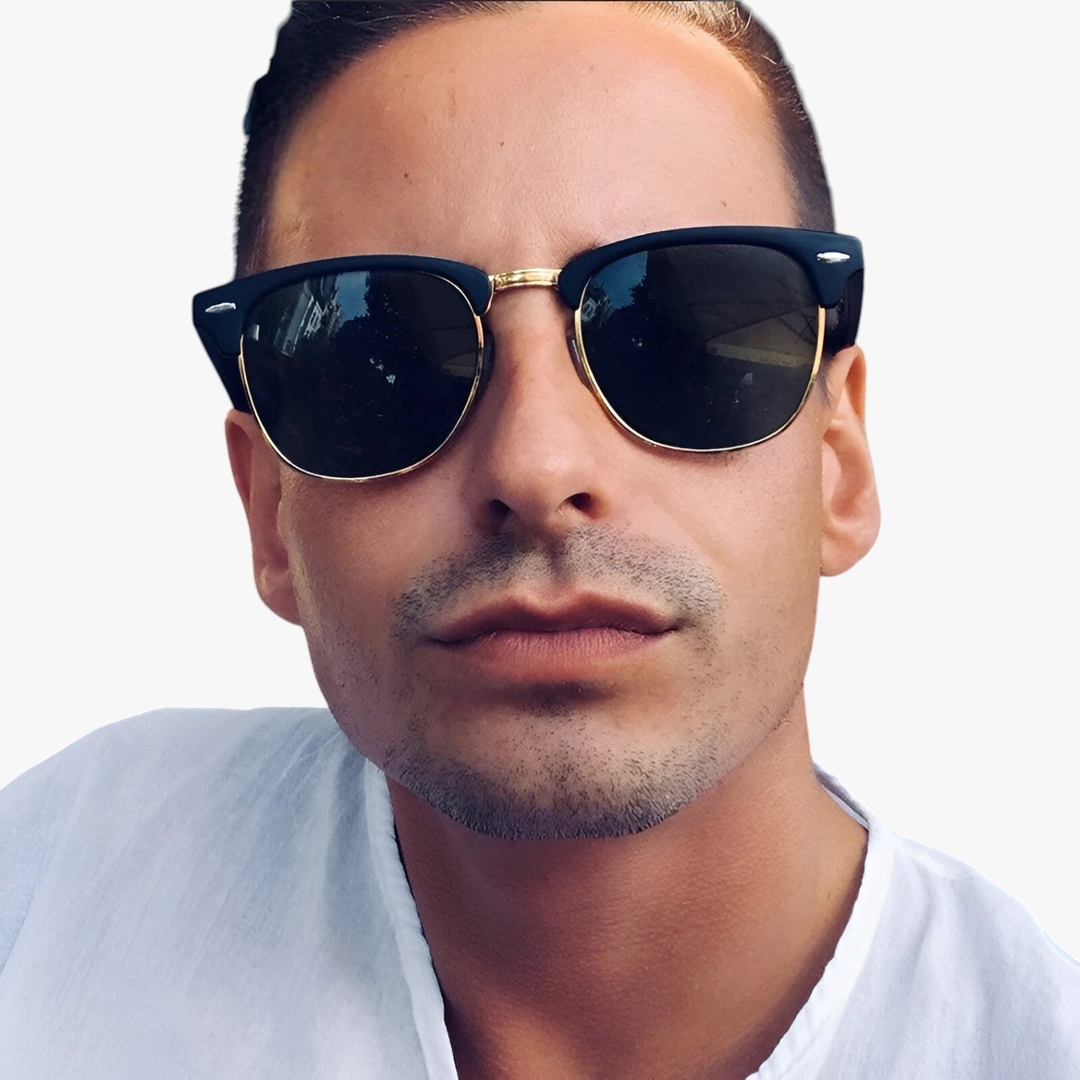 Brant | Occhiali da sole Half-Rand – Elegante protezione degli occhi UV400 - - mens sunglasses Sunglasses sunglasses polarized men - Concept Palermo