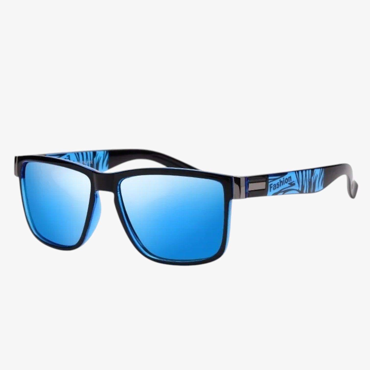 Nikolas | Occhiali da Sole Retrò Unisex Polarizzati, UV400, Anti-Riflesso, Stile di Design - 03 Blue mirror Polarized - Fashion Sunglasses mens sunglasses Sunglasses sunglasses polarized men - Concept Palermo