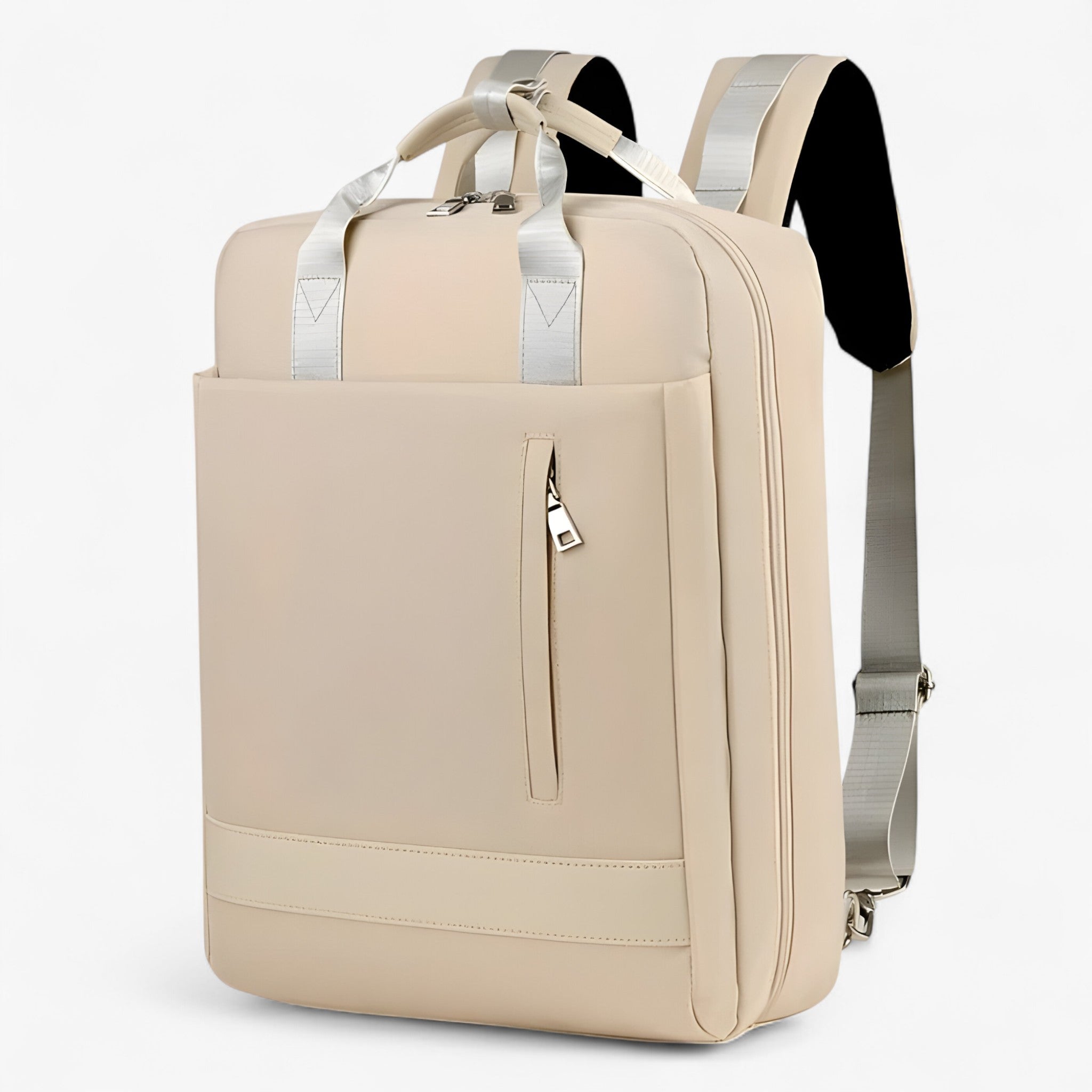 Zaino antitaccheggio - Beige - Backpacks Bags laptop bag - Concept Palermo