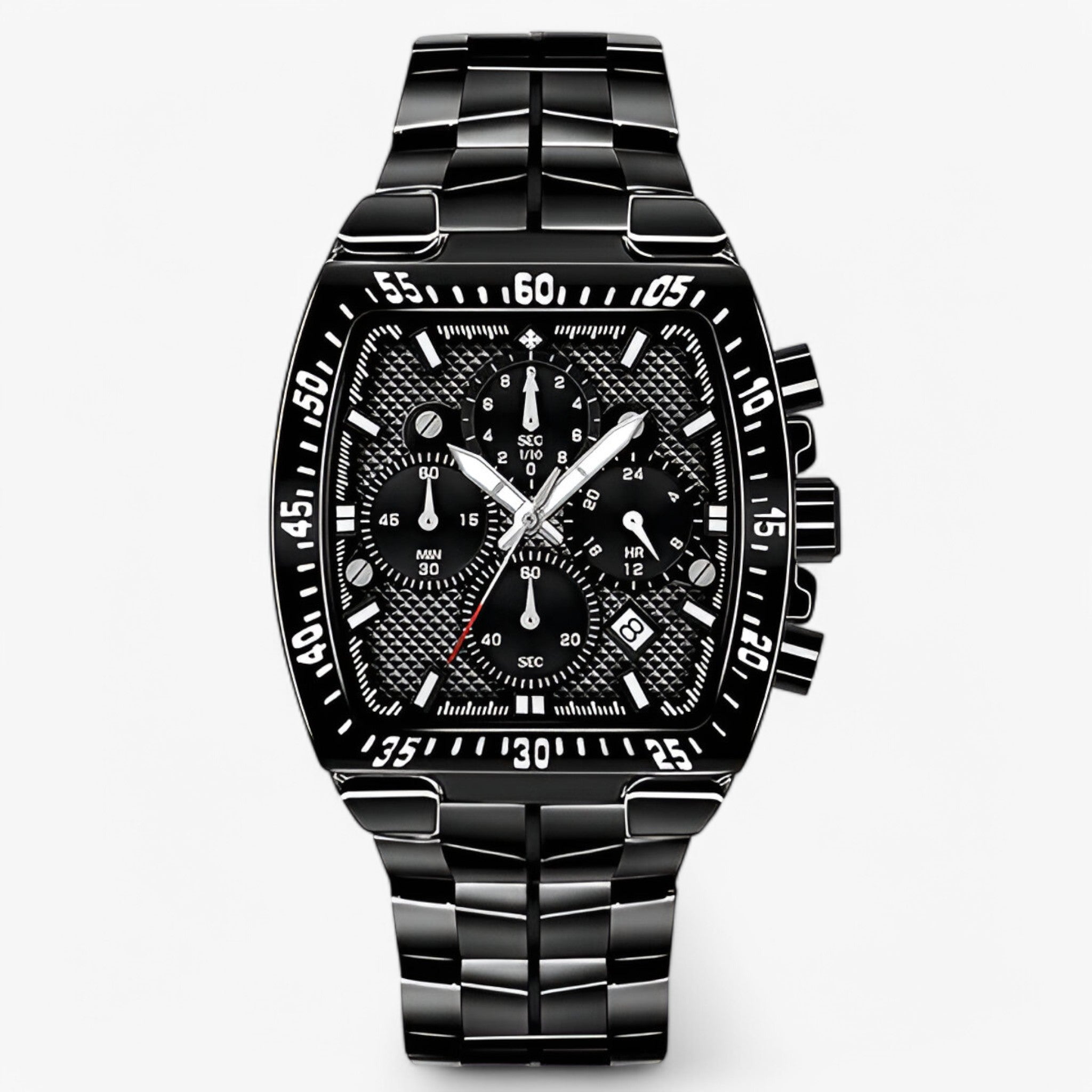 Bruno | Orologio Militare di Lusso - nero nero - - Concept Palermo