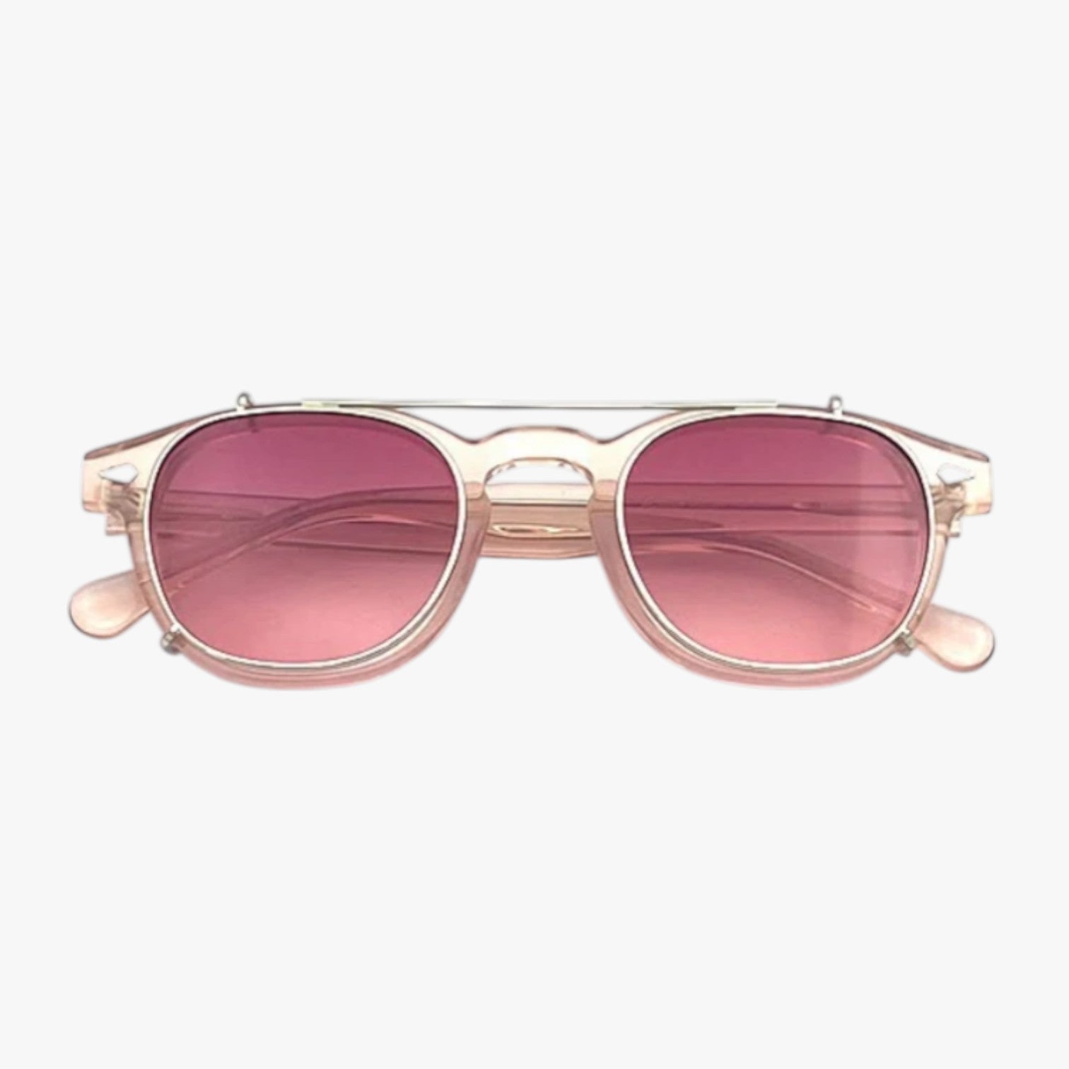 Karalyn | Eleganza e protezione 2 in 1 – Occhiali da vista polarizzati con clip - TAC ASACETO Rosa - polarized sunglasses women Sunglasses sunglasses for women - Concept Palermo