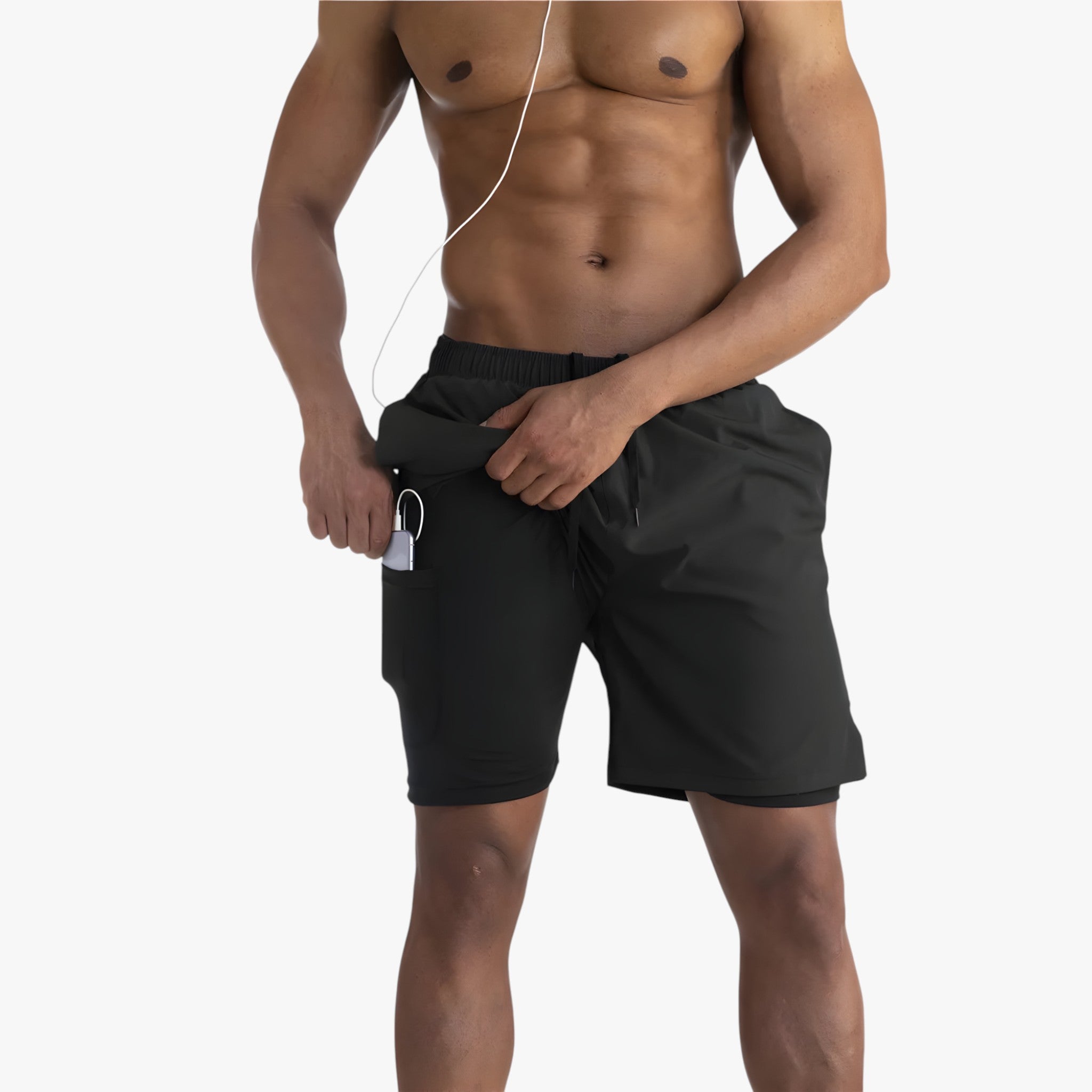 Pantaloncini Axel | Taglio Sportivo – Leggeri, Regolabili e Perfetti per la Vita Urbana - - Axel Shorts Pantaloncini Estivi Pantaloncini Sportivi Pantaloncini Uomo Streetwear Vita Regolabile - Concept Palermo