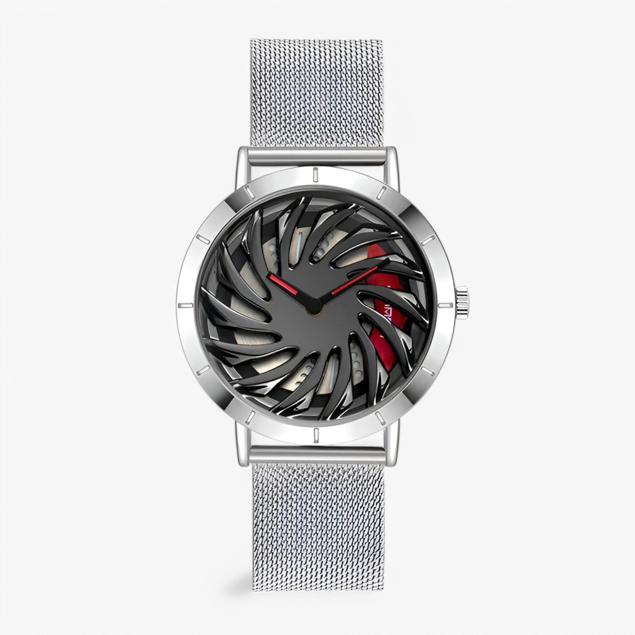 Robin – Orologio Sportivo da Uomo con Design a Volante - argento - mens watch watch for men - Concept Palermo