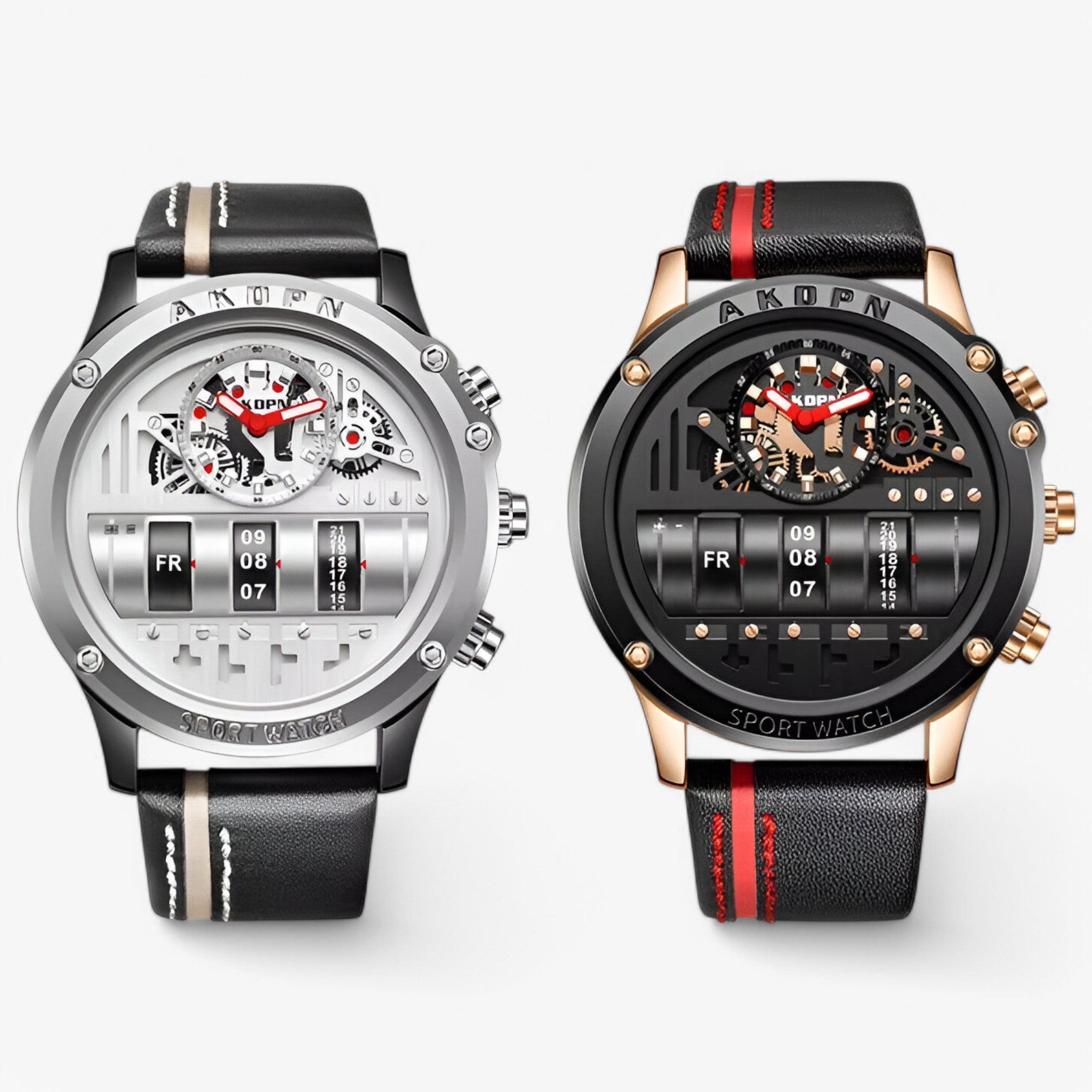 Sami | Orologio militare con data girevole - - - Concept Palermo