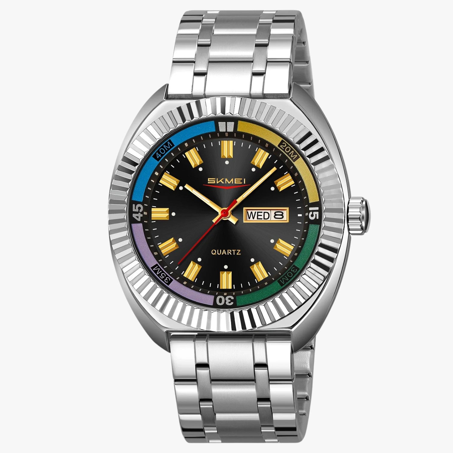 Brenden | Eleganza durevole - Orologio impermeabile in acciaio inossidabile di alta qualità - Acciaio inossidabile Nero - watch watch for men WATCHES FOR MEN wistwatches - Concept Palermo