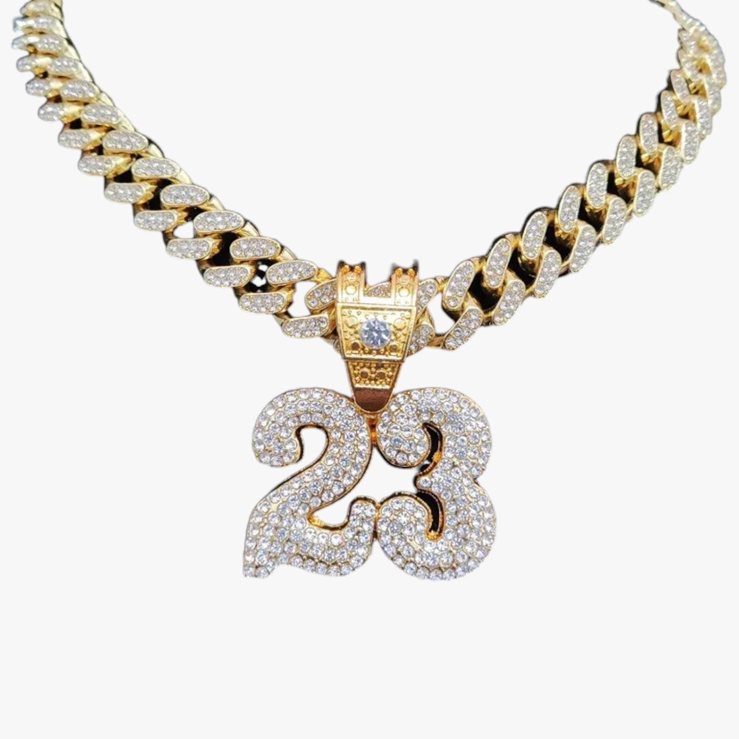 Owen | Collana Bling Numero 23 – Audace e Brillante in Cristallo - - mens accessory Necklace necklace for men NECKLACES - Concept Palermo