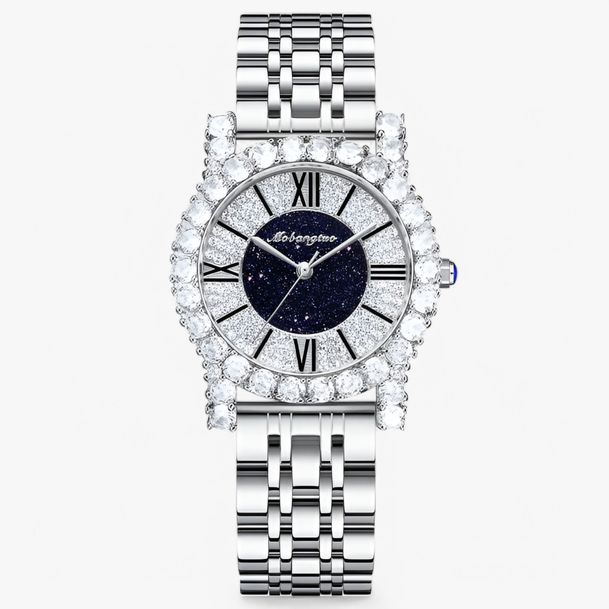 Beatris – Orologio da Donna Elegante con Cristalli e Diamanti - silver - female watch watch for women - Concept Palermo