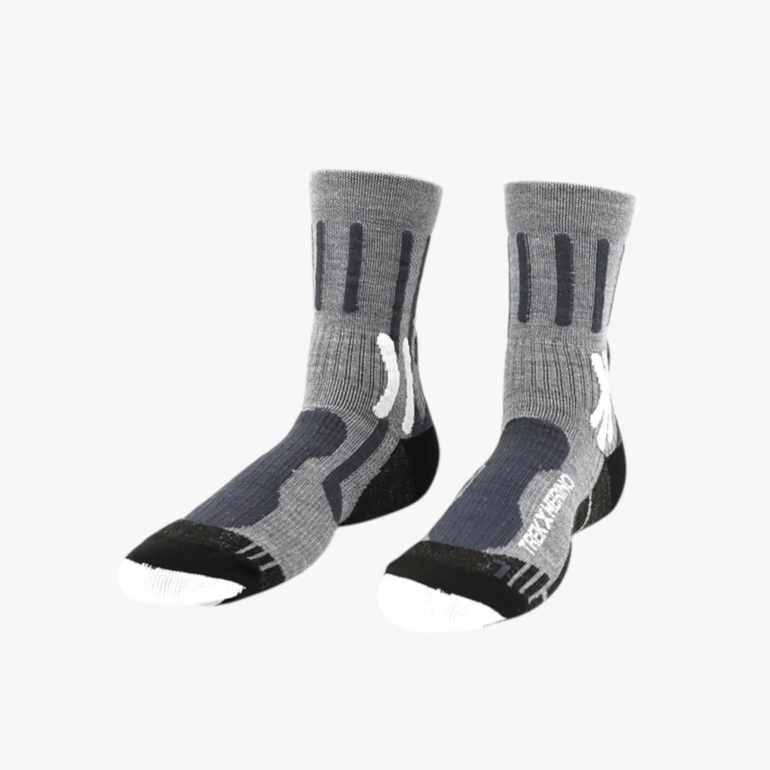 Vincent | Calzini da esterno in lana merino: comfort premium per escursionismo e corsa - M Black - Hiking Socks socks - Concept Palermo