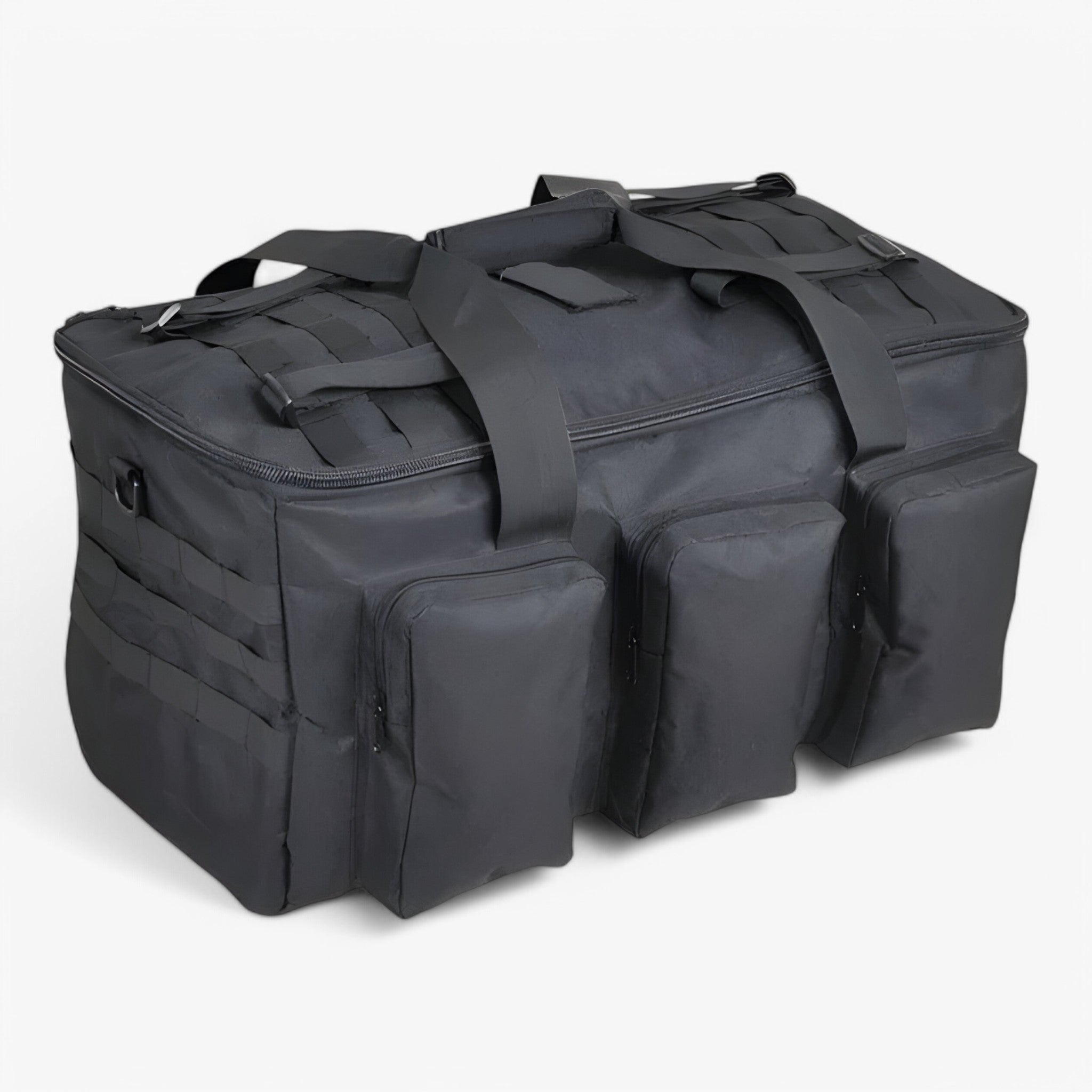 Borsa da viaggio tattica 55L – Tracolla regolabile e diversi scomparti - Nero - duffel bag travel bag Travel Bags - Concept Palermo