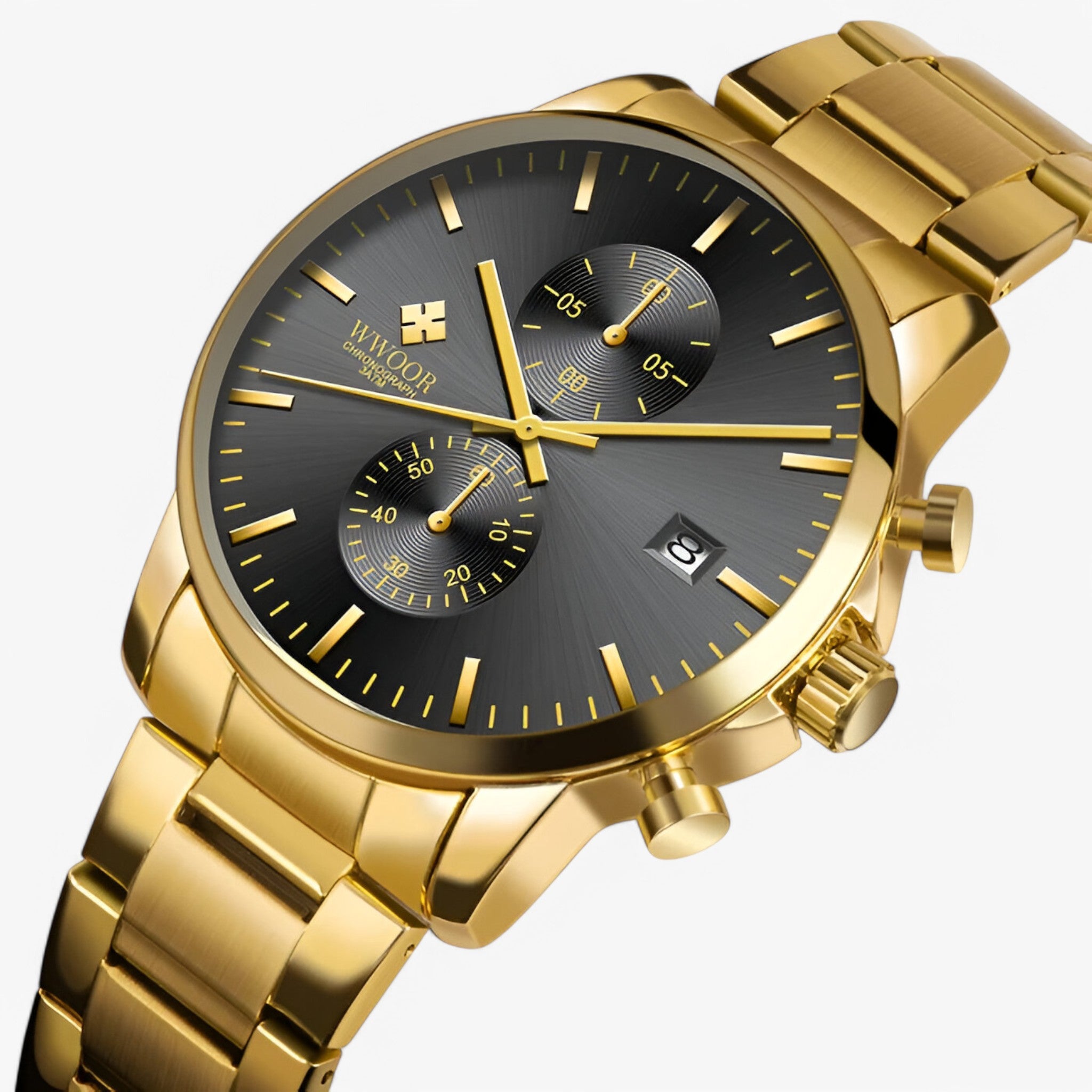 Marco | Movimento cronografo leggero in acciaio inossidabile - - - Concept Palermo