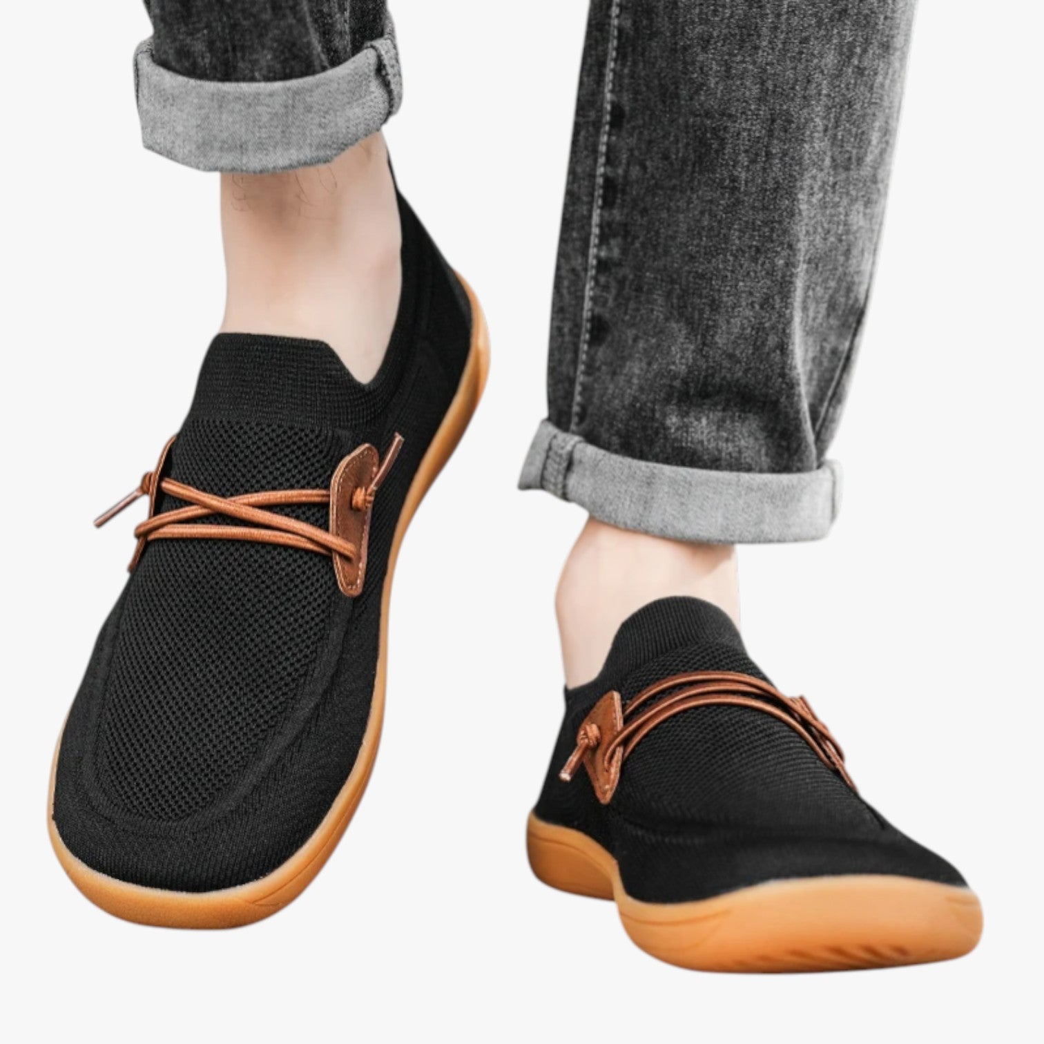 Matteo | Sneakers Traspiranti da Uomo con Punta Larga per Comfort All’Aperto - - Men's Shoes shoes shoes for men Shoes men - Concept Palermo