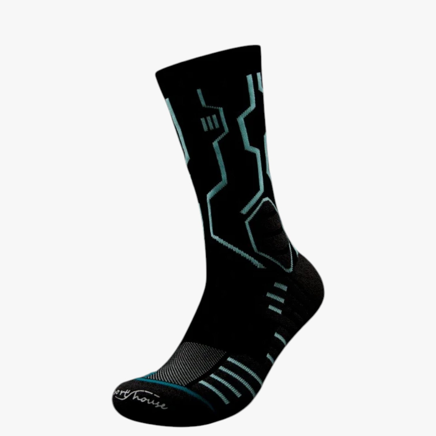 Dawson | Calze sportive a compressione: supporto, aderenza e comfort - Nero - Hiking Socks socks - Concept Palermo
