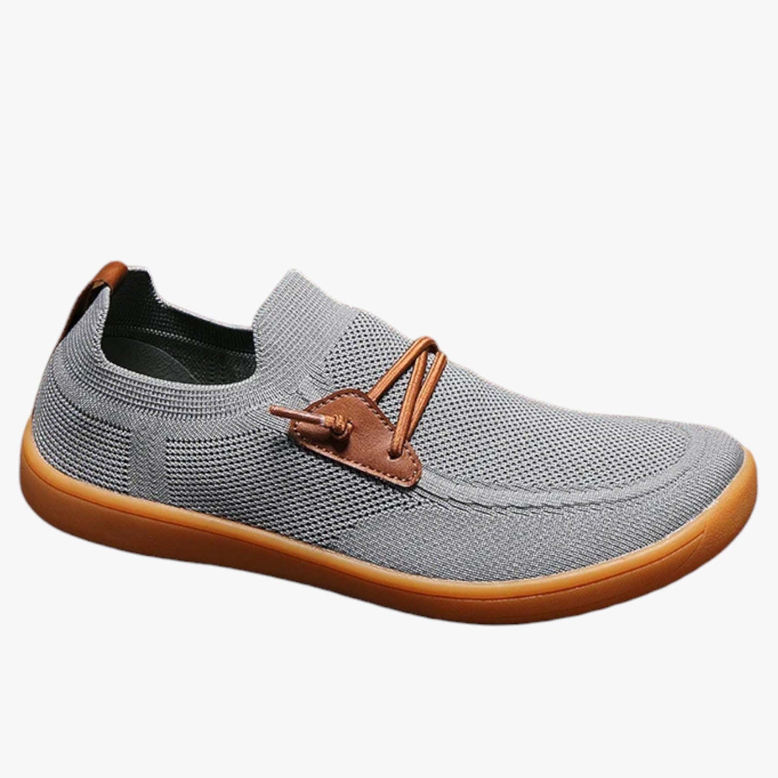 Matteo | Sneakers Traspiranti da Uomo con Punta Larga per Comfort All’Aperto - Grigio - Men's Shoes shoes shoes for men Shoes men - Concept Palermo