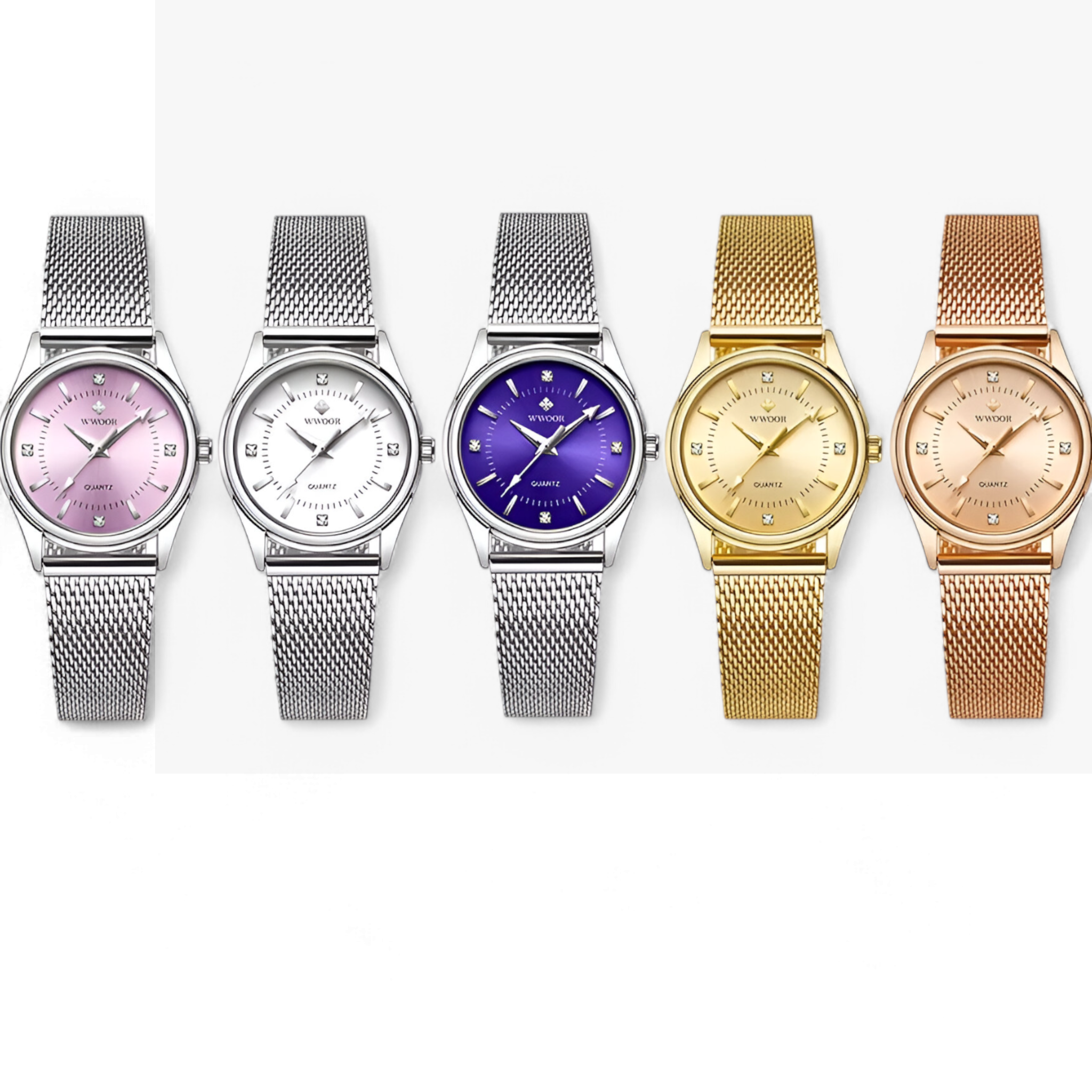 Mary | Orologio da donna di lusso in oro elegante con diamanti - - watch for women - Concept Palermo