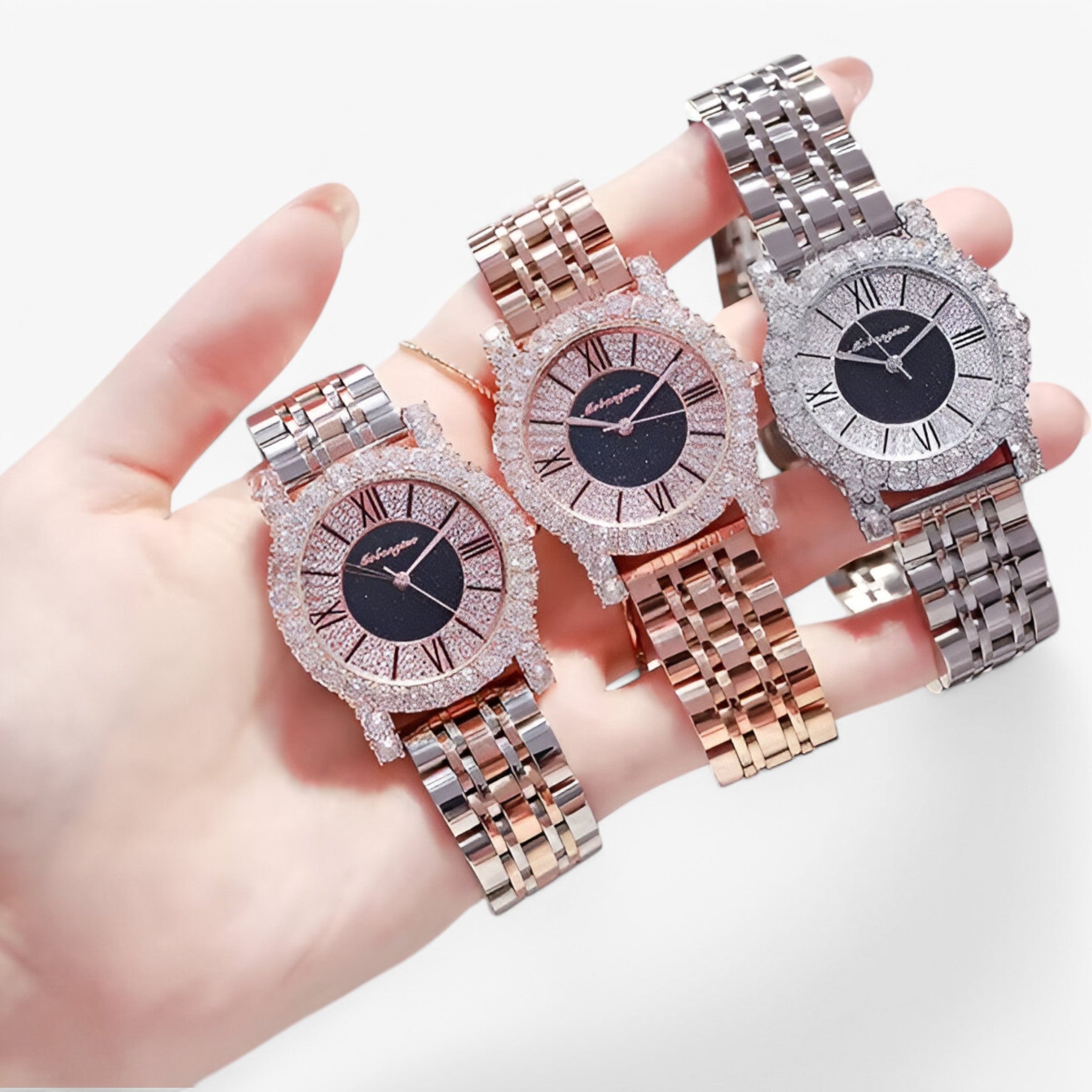 Beatris – Orologio da Donna Elegante con Cristalli e Diamanti - - female watch watch for women - Concept Palermo