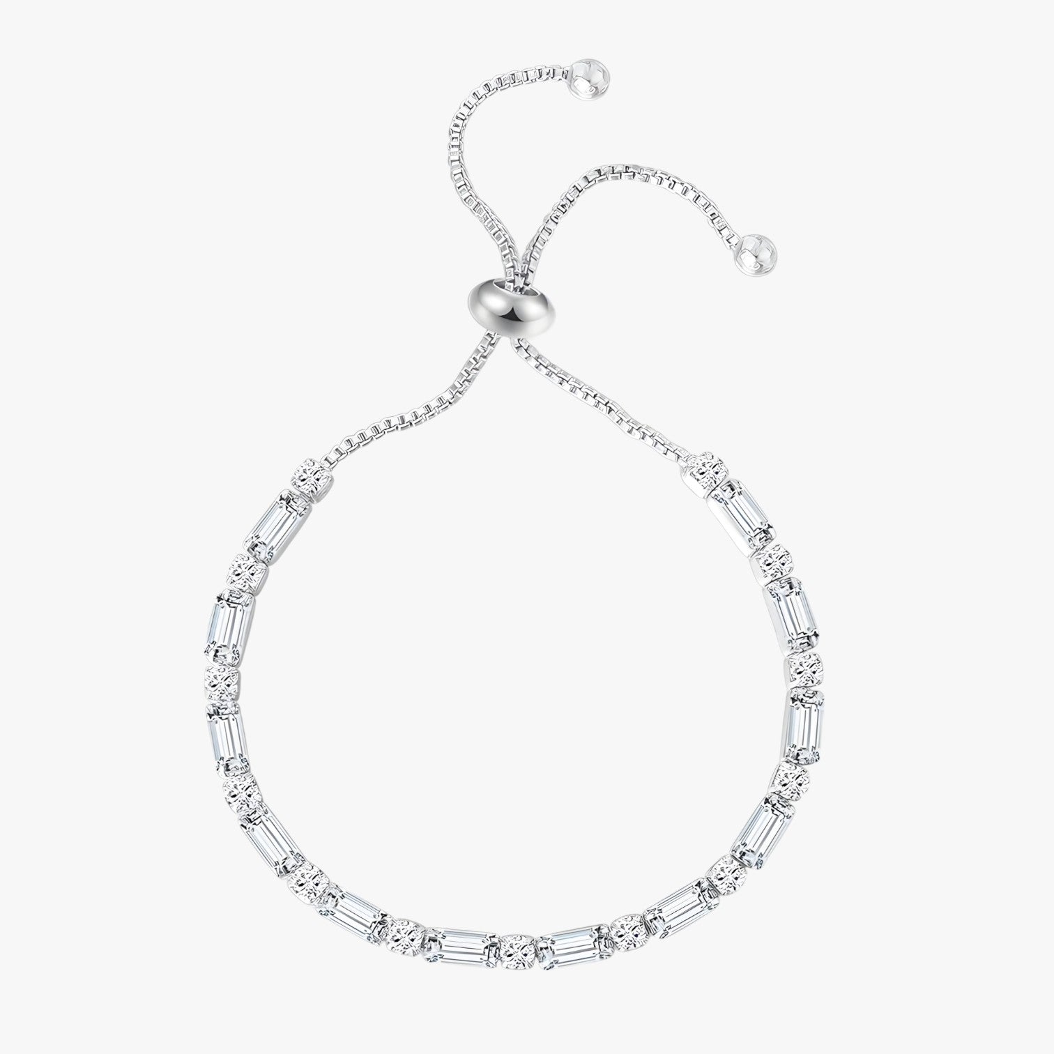 Valerie | Bracciale Geometrico Oro Rosa con Zircone Elegante Regalo Donna - - BRACELET BRACELET FOR WOMEN BRACELETS bracelets for women women bracelets - Concept Palermo