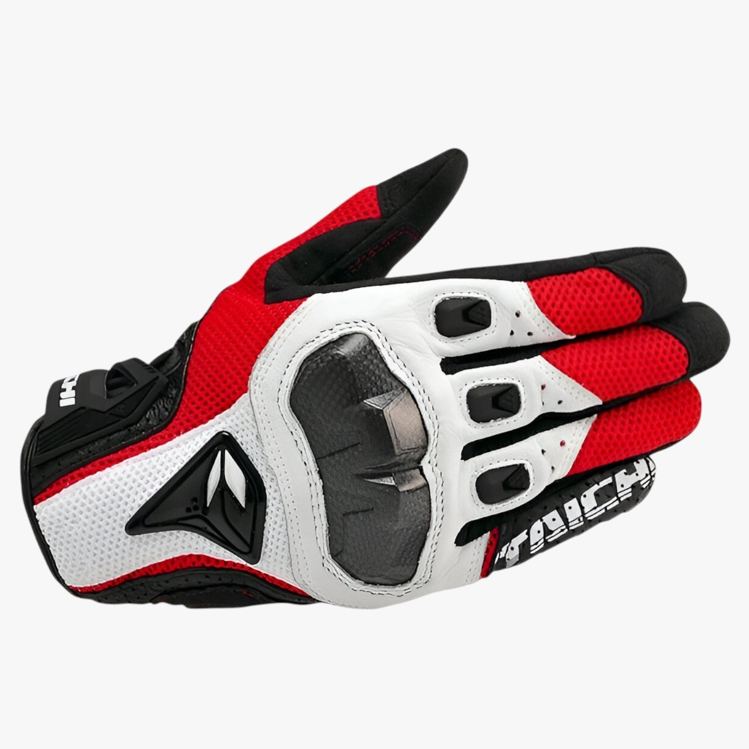 Jairo | controllo touch screen – perfetto per ogni viaggio in primavera e autunno - 390 Bianco Rosso - gloves mens accessory - Concept Palermo