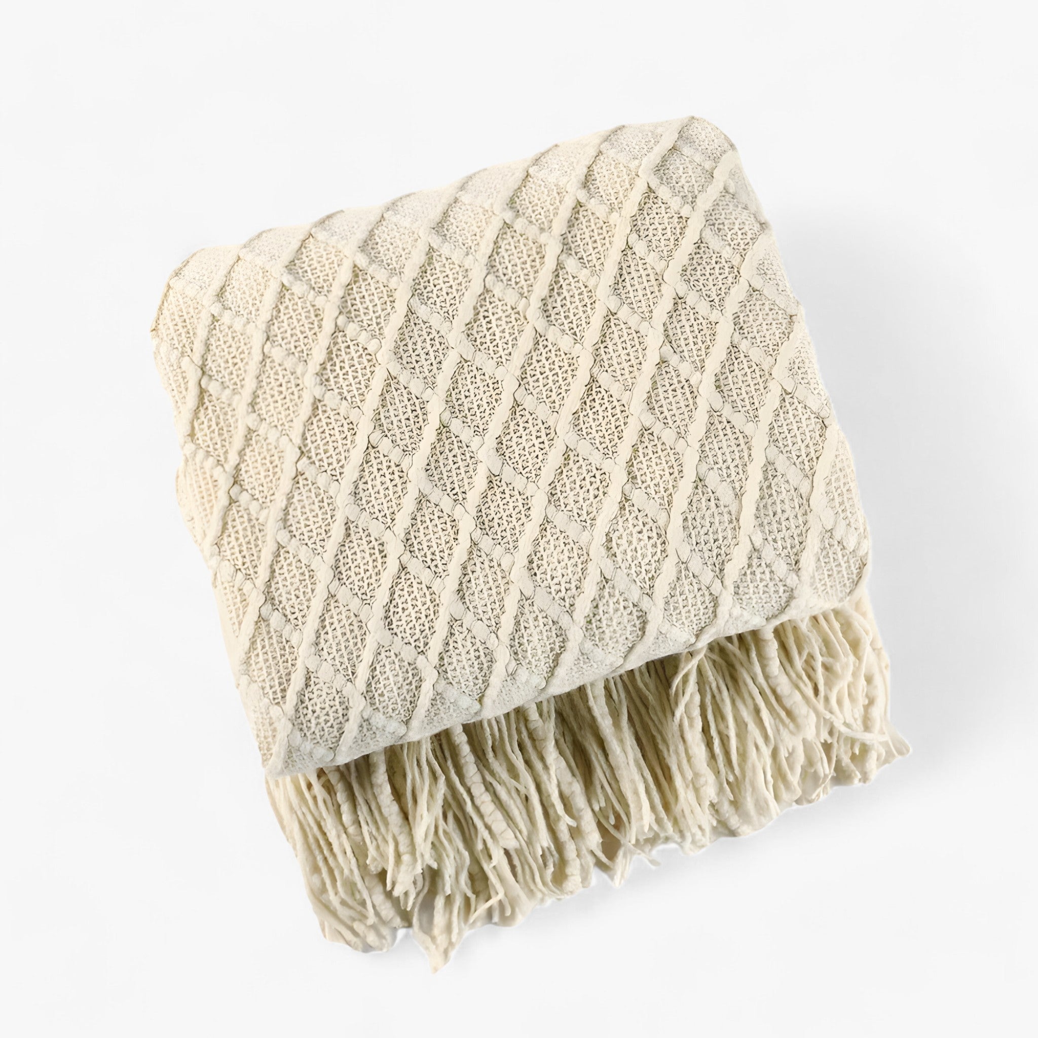 Ely | Coperta in cashmere nordico - Elegante e comoda - Beige - Blanket Blankets - Concept Palermo