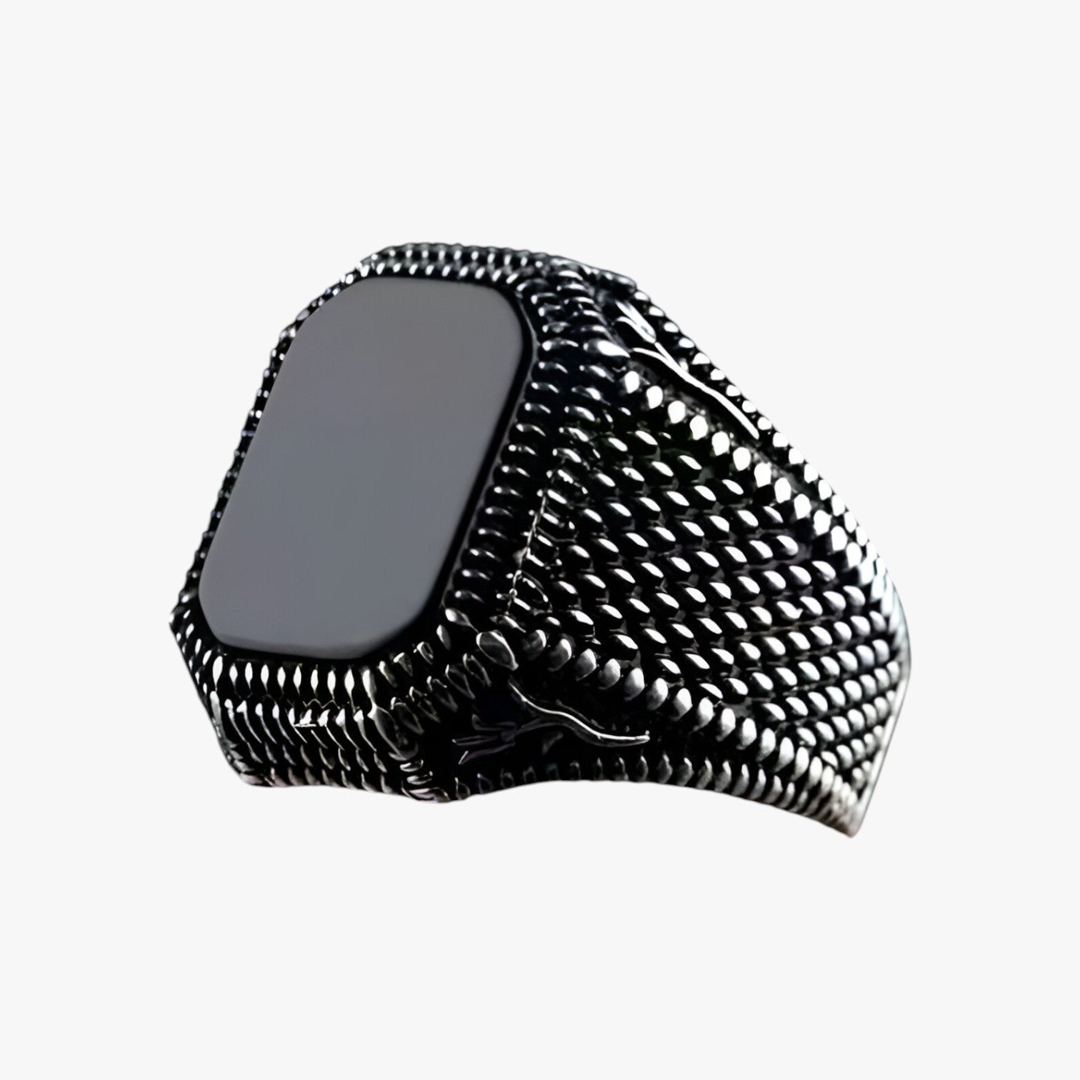 Emory | Anello in zirconia fatto a mano con unico motivo floreale - - mens accessory mens ring Rings - Concept Palermo