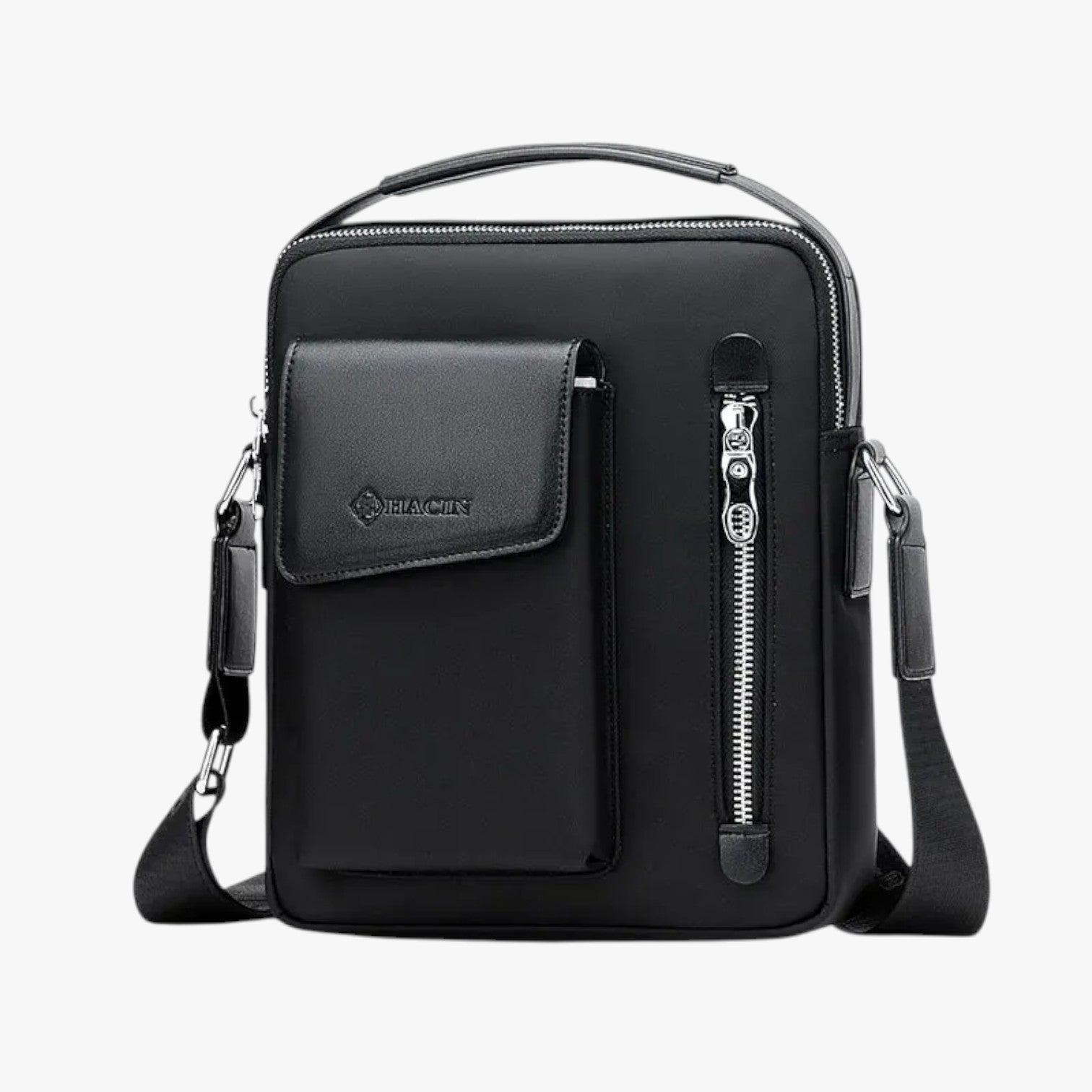 Tyron | Borsa a tracolla da uomo - con uno stile casual e spazioso - nero - Bags mens bag Shoulder Bags - Concept Palermo