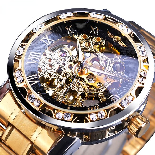 Diamond Watch | Orologio da uomo di lusso - Oro - mode new_for_google_may Watches - Concept Palermo