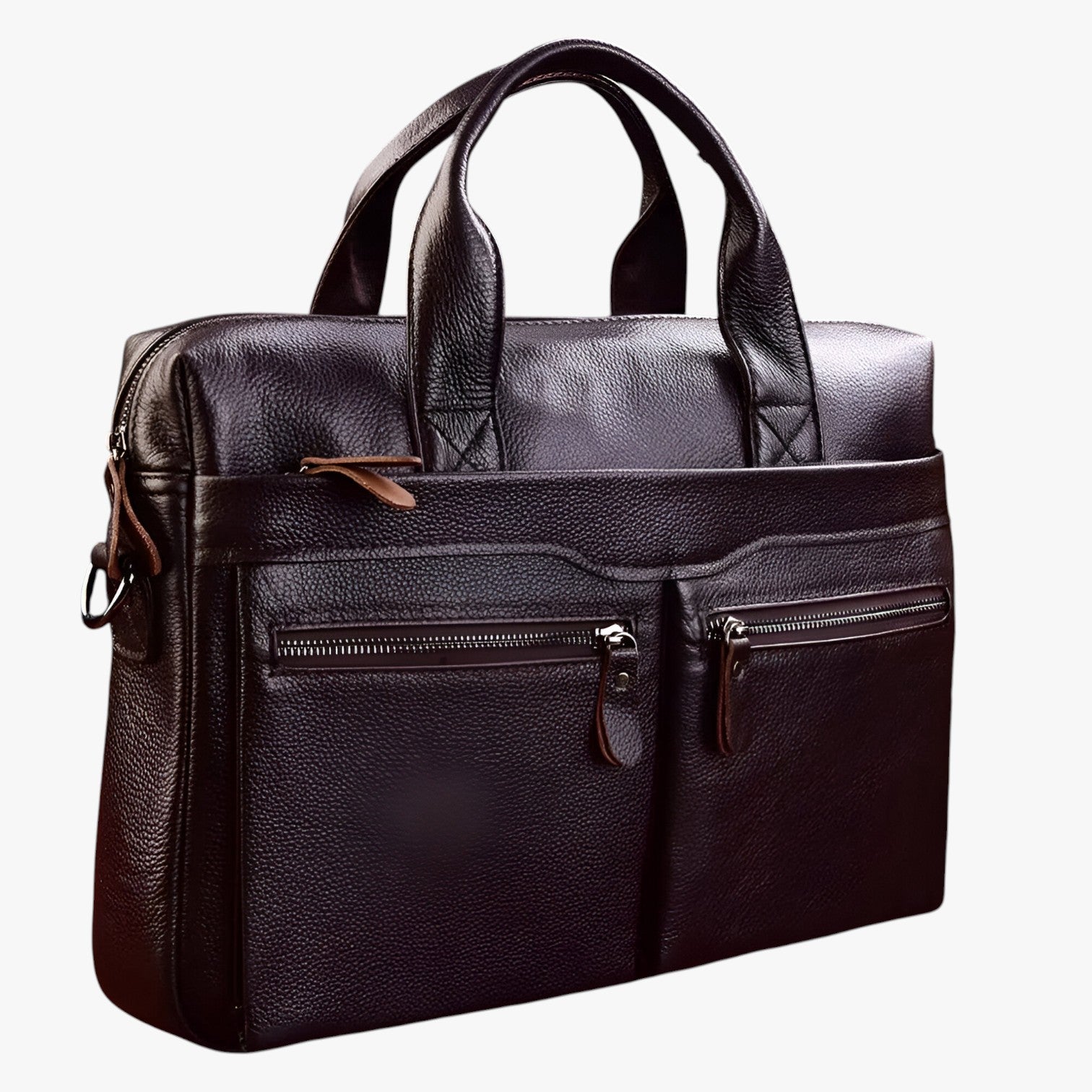 Benjamin | Borsa da Viaggio Uomo in Vera Pelle Elegante Valigetta Tracolla per Laptop - - Bags bags for men - Concept Palermo