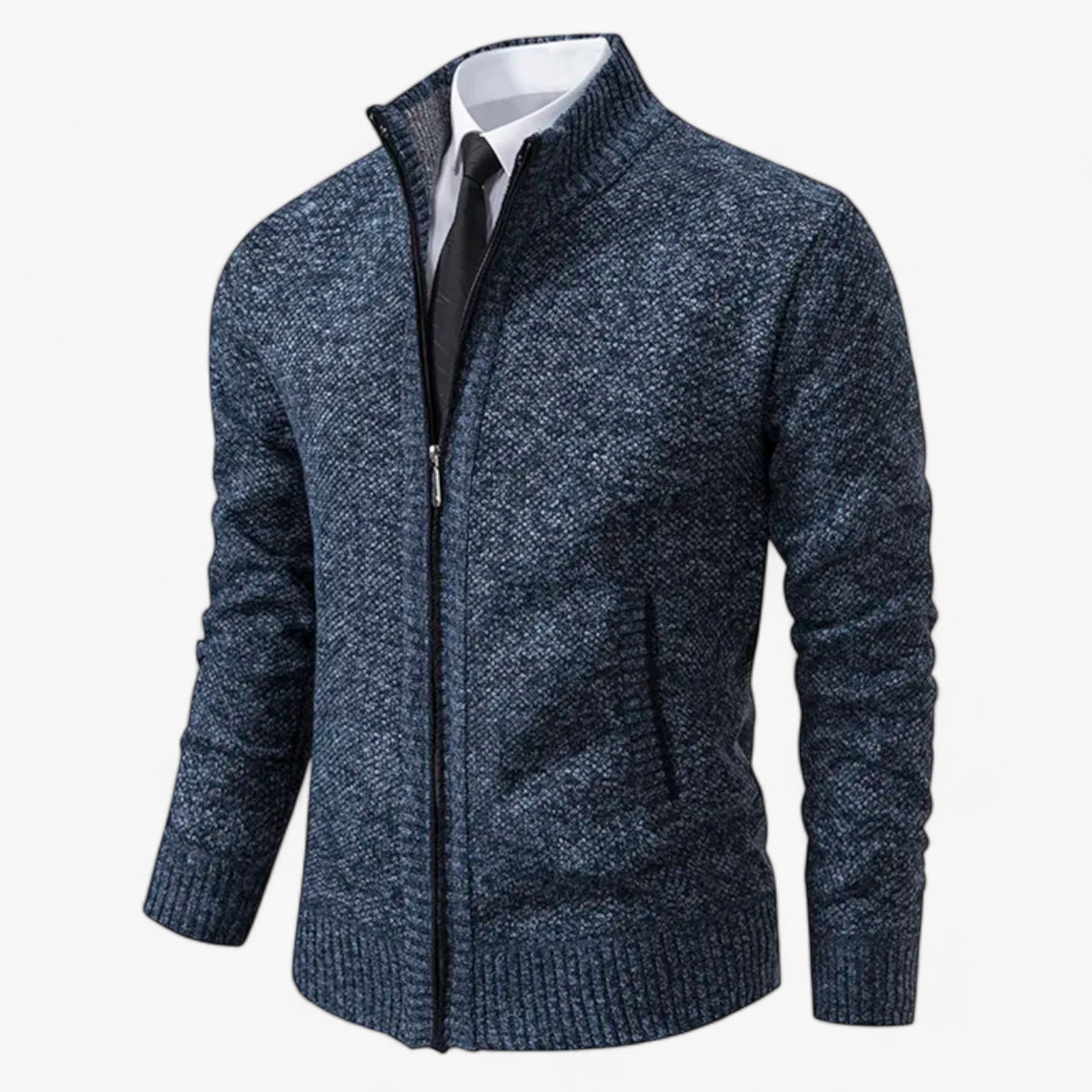 Erik | Giacca Chic per Uomini - Eleganza Senza Tempo per Ogni Occasione - Blu grigio - Heren MÄNNER Pullover & Jacken Tops - Concept Palermo
