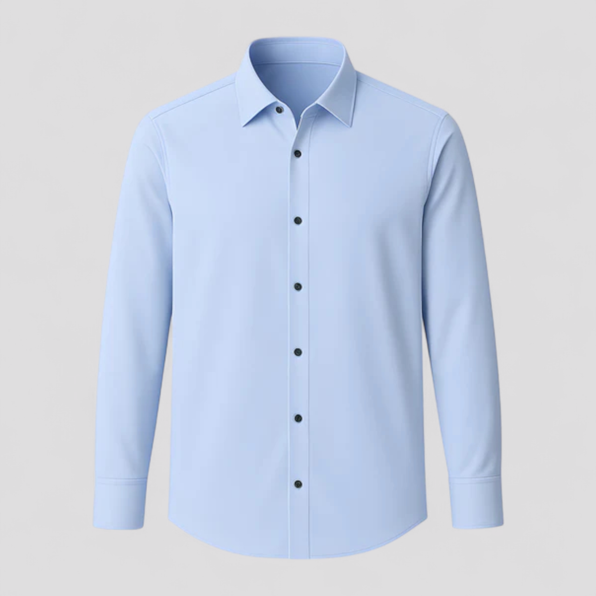 Thomas | Camicia da ufficio flessibile: linee pulite con flessibilità integrata - Azzurro chiaro - 10/6/2024 clothing tshirts - Concept Palermo