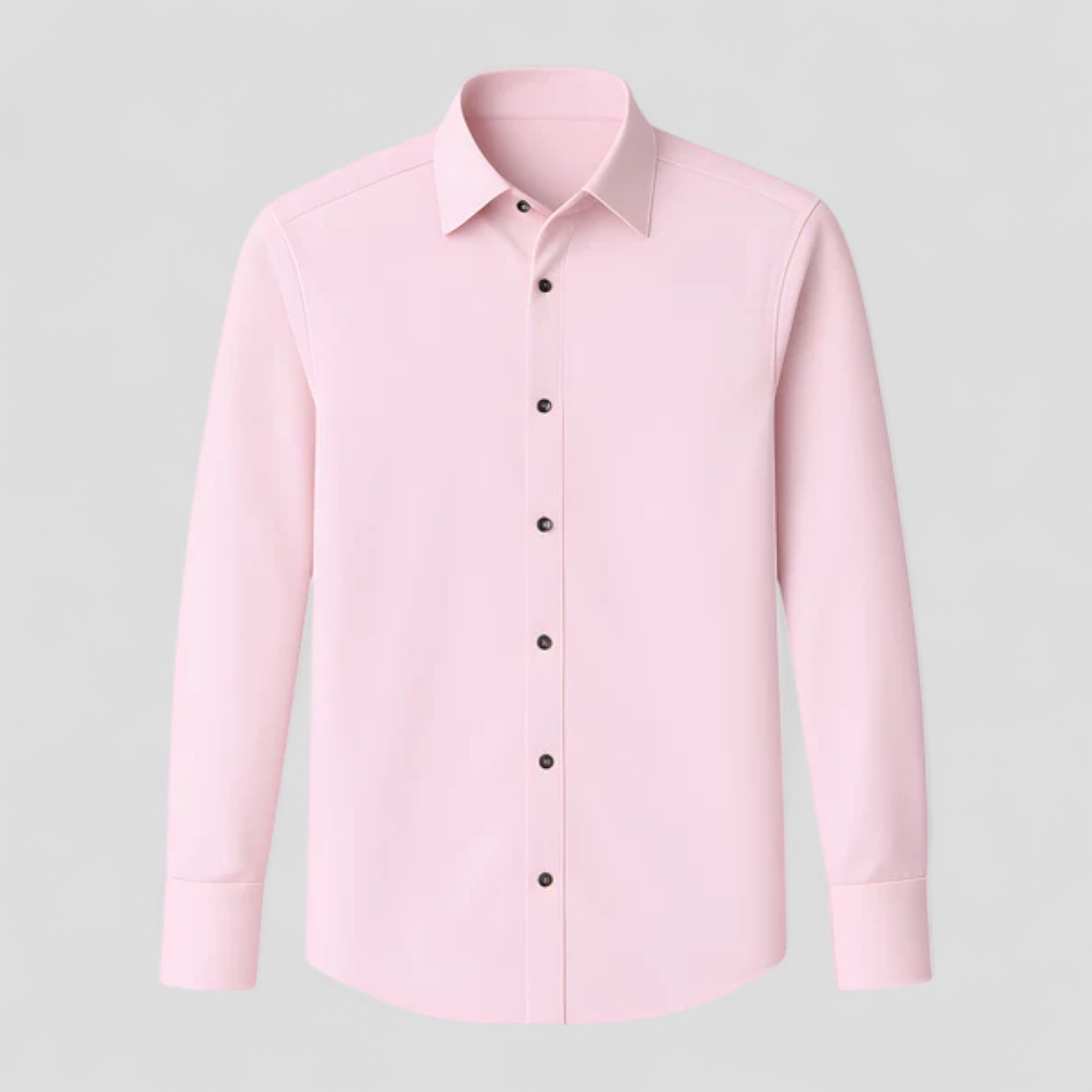 Thomas | Camicia da ufficio flessibile: linee pulite con flessibilità integrata - Rosa chiaro - 10/6/2024 clothing tshirts - Concept Palermo