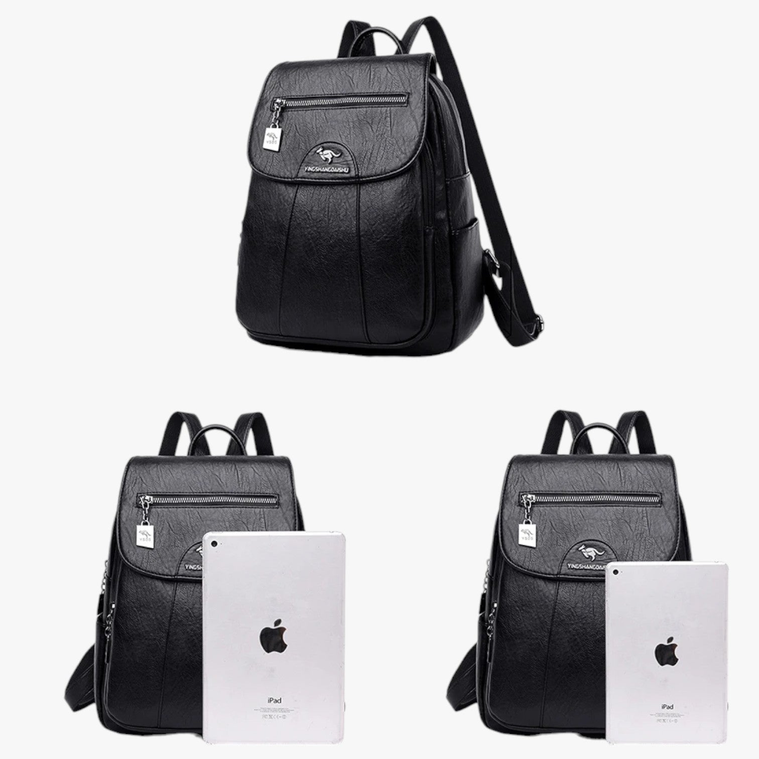 Laura | Zaino vintage in pelle – morbido, elegante e perfetto per viaggiare - - Backpacks Bags women bags - Concept Palermo