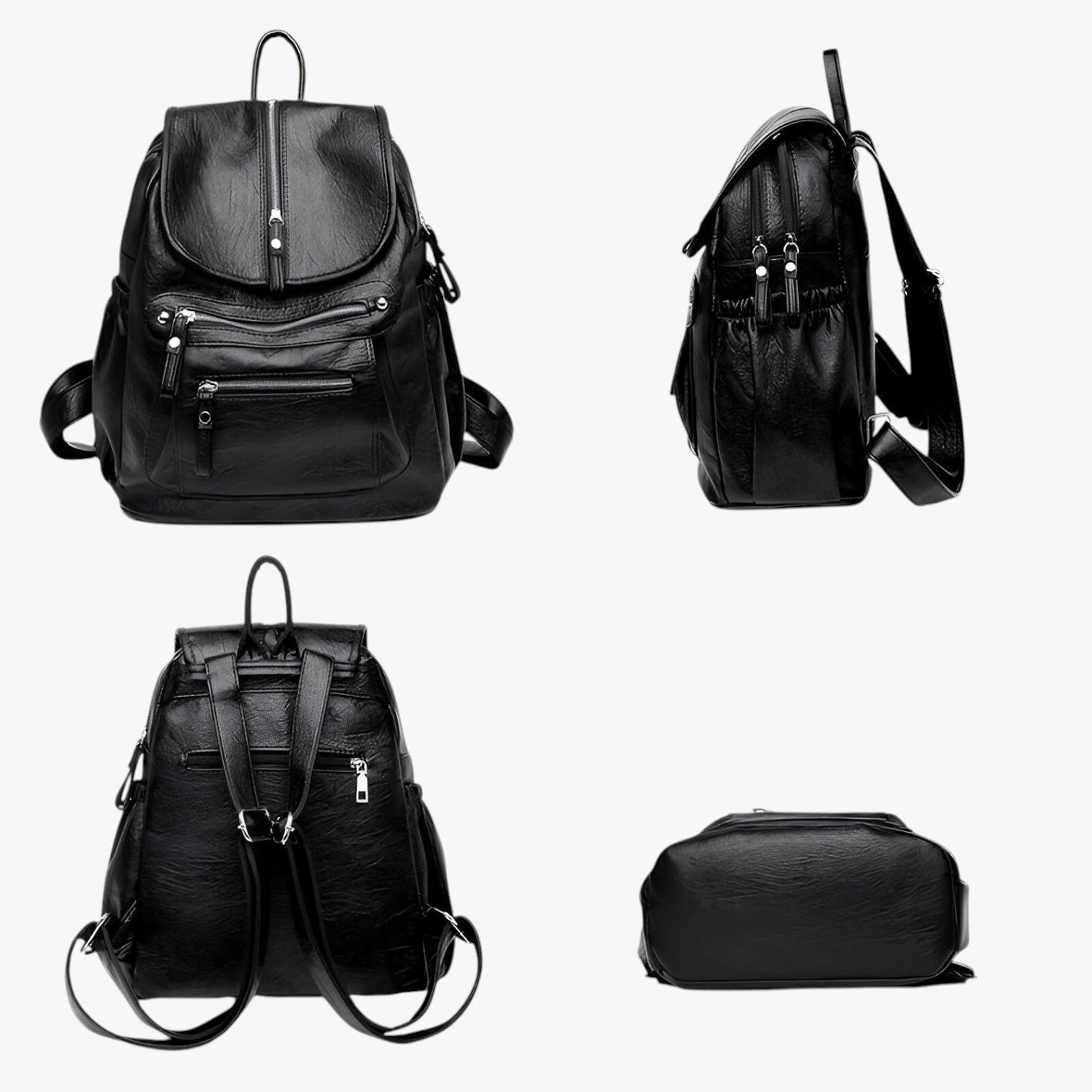Raelynn | Zaini in Pelle di Alta Qualità Eleganza Vintage per Donne e Ragazze - - Backpacks Bags women bags - Concept Palermo