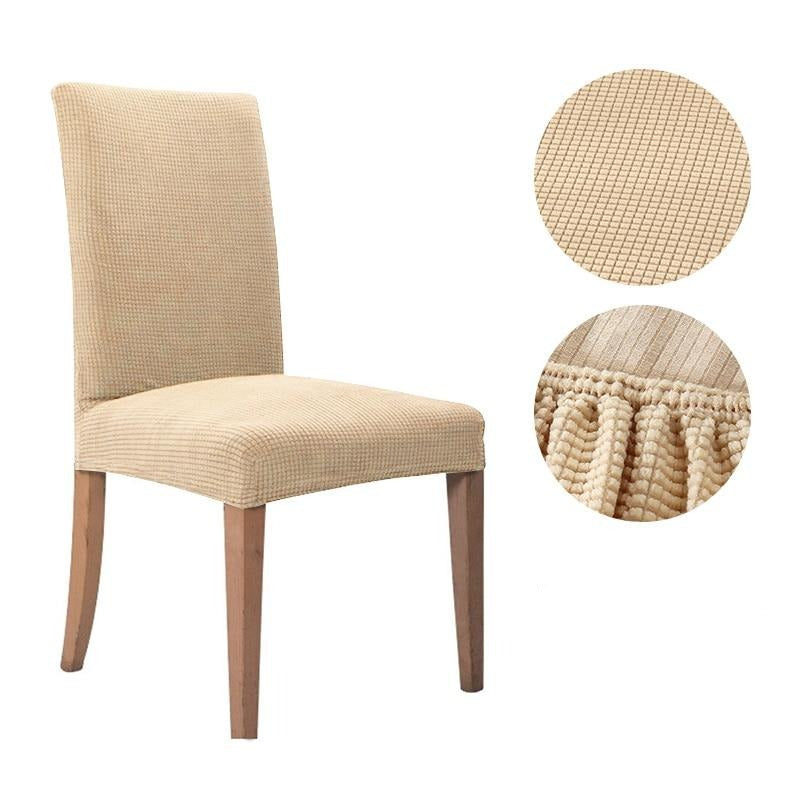 Copertura per Sedia Belleza | Confezione da 2 - Beige | 2 pezzi - seat cover slipcovers - Concept Palermo