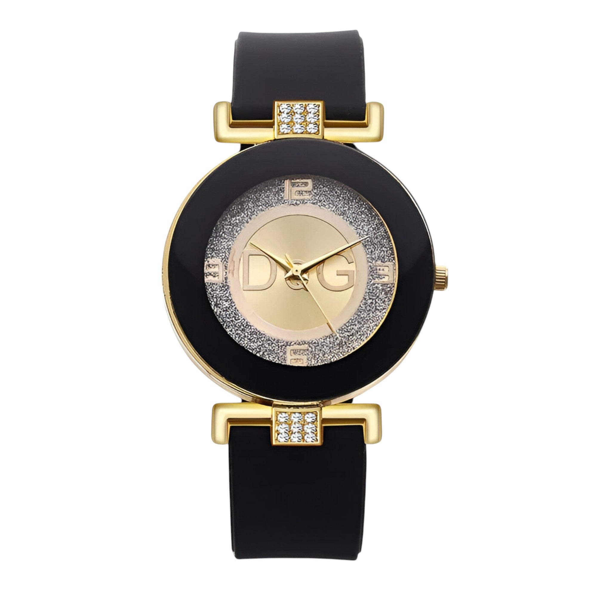 Mira | Orologio da donna minimalista al quarzo con cinturino in silicone - nera - female watch watch for women - Concept Palermo