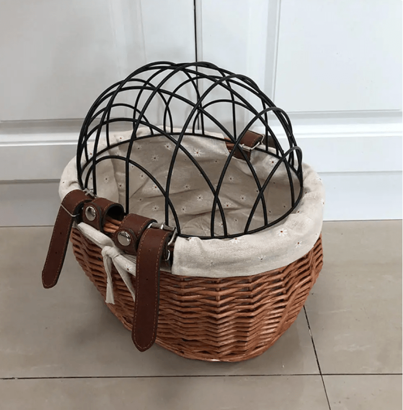 Cestino per Bicicletta per Cani sulla Parte Anteriore - - basket for dogs bike basket - Concept Palermo